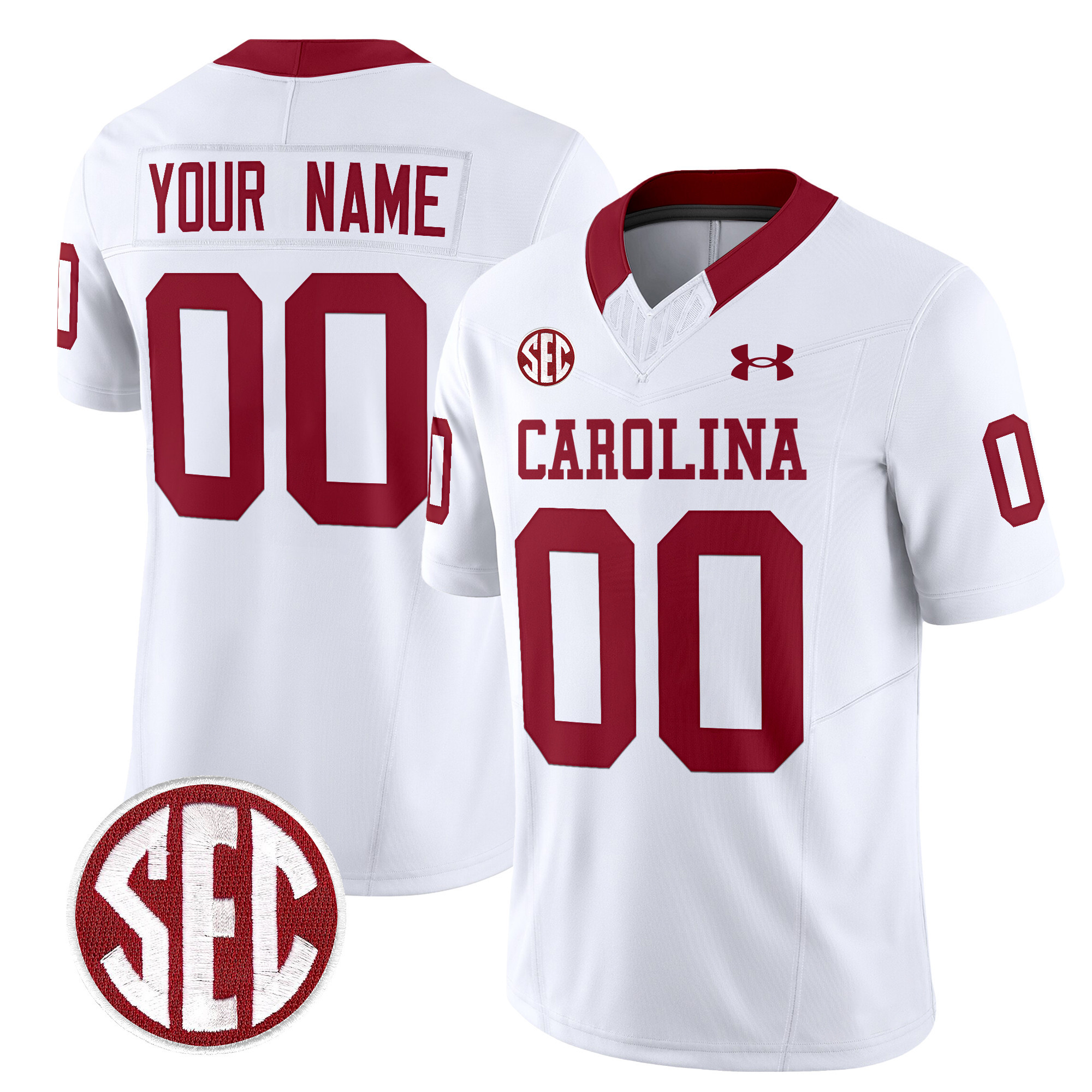 South Carolina Gamecocks 1980 Throwback Vapor Limited Custom Jersey - All Stitched #3 LYZY7GXV