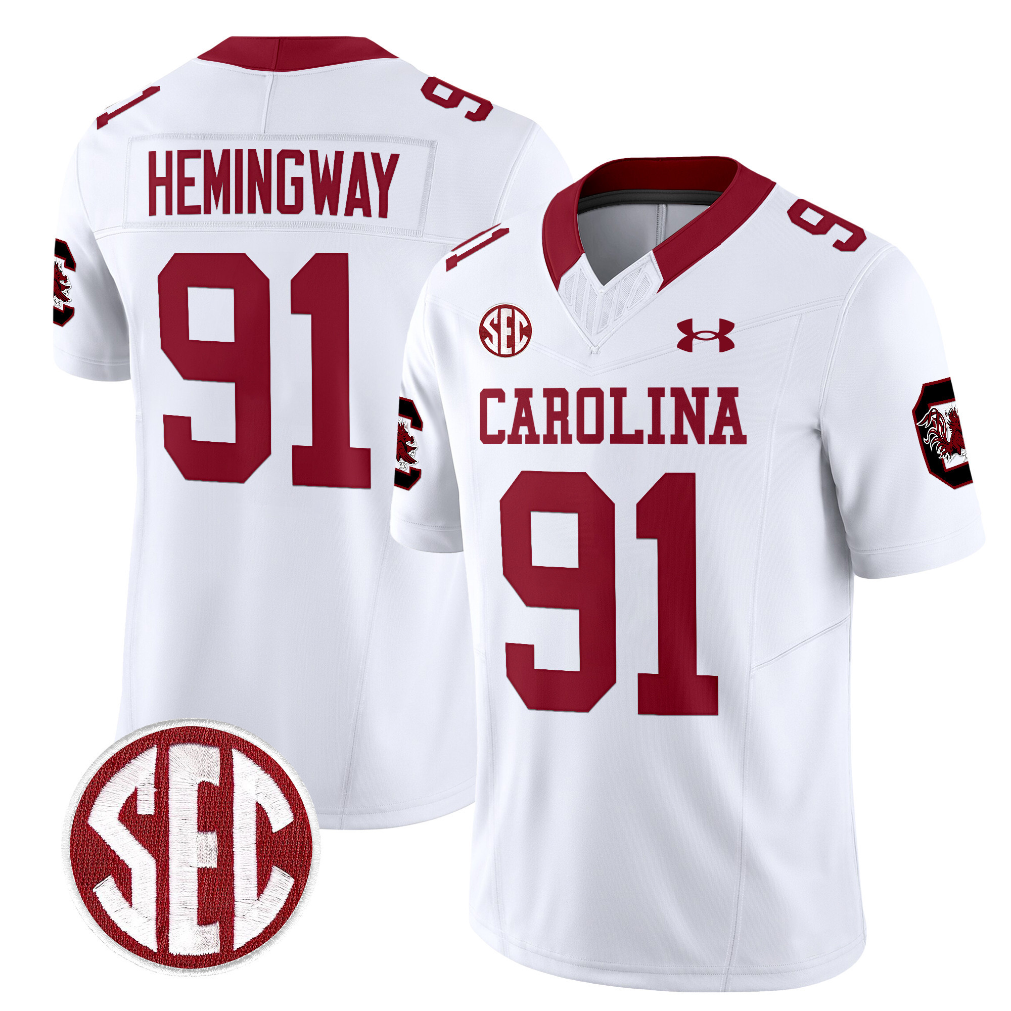 South Carolina Gamecocks 1980 Throwback Vapor Limited Jersey V2 - All Stitched #20 B2ADUGXV