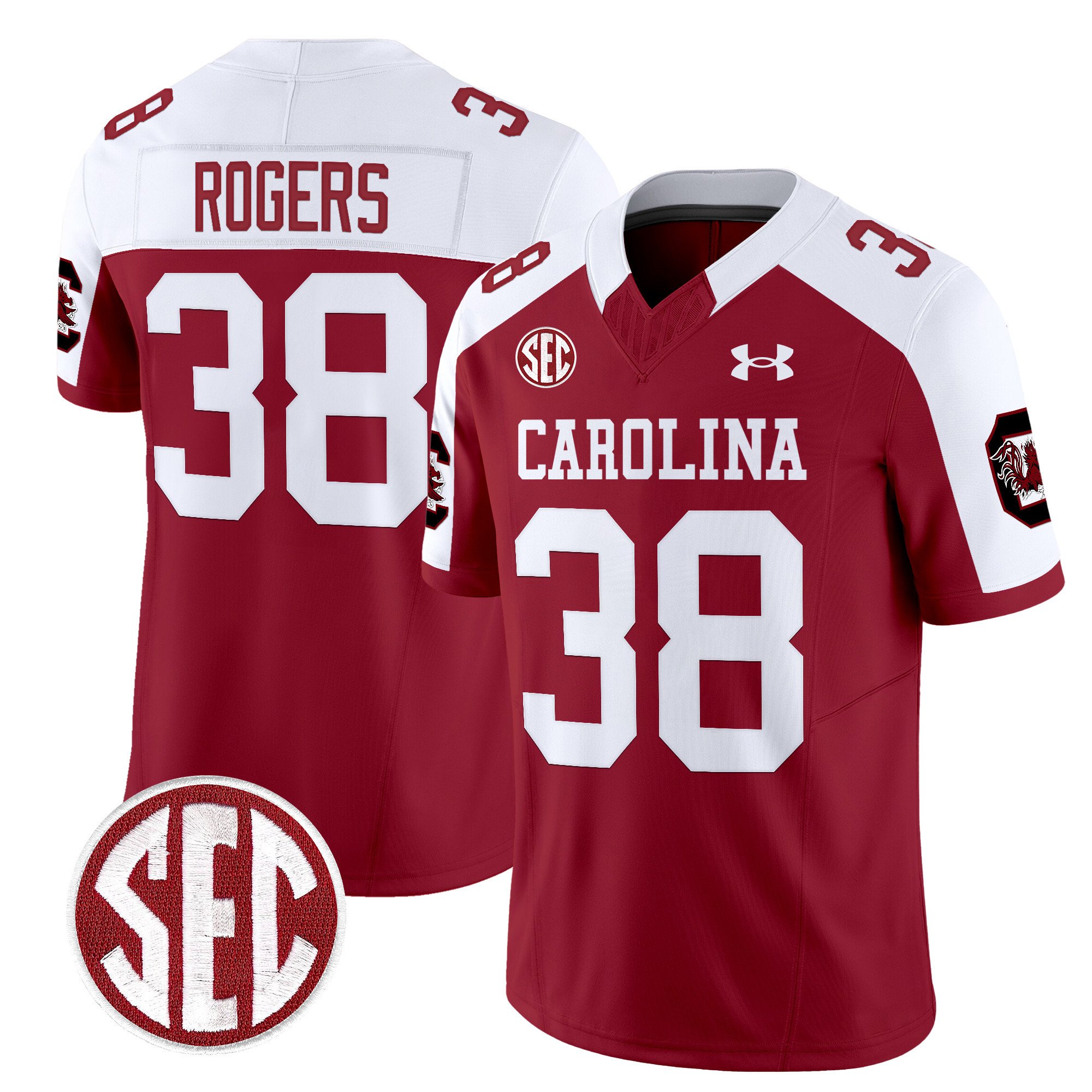 South Carolina Gamecocks 1980 Throwback Vapor Limited Jersey V2 - All Stitched #25 6RIJOGXV