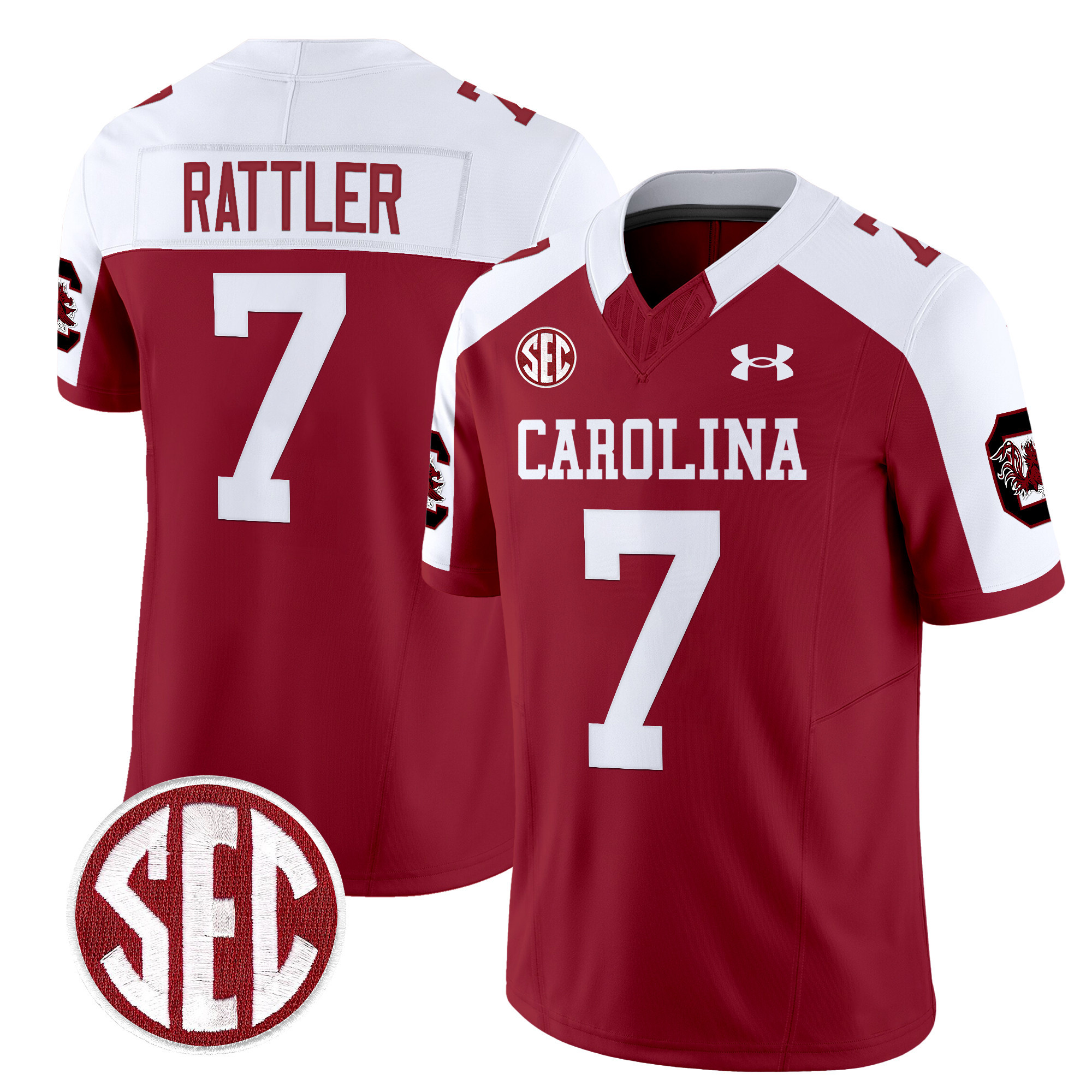South Carolina Gamecocks 1980 Throwback Vapor Limited Jersey V2 - All Stitched #26 TOJPWGXV