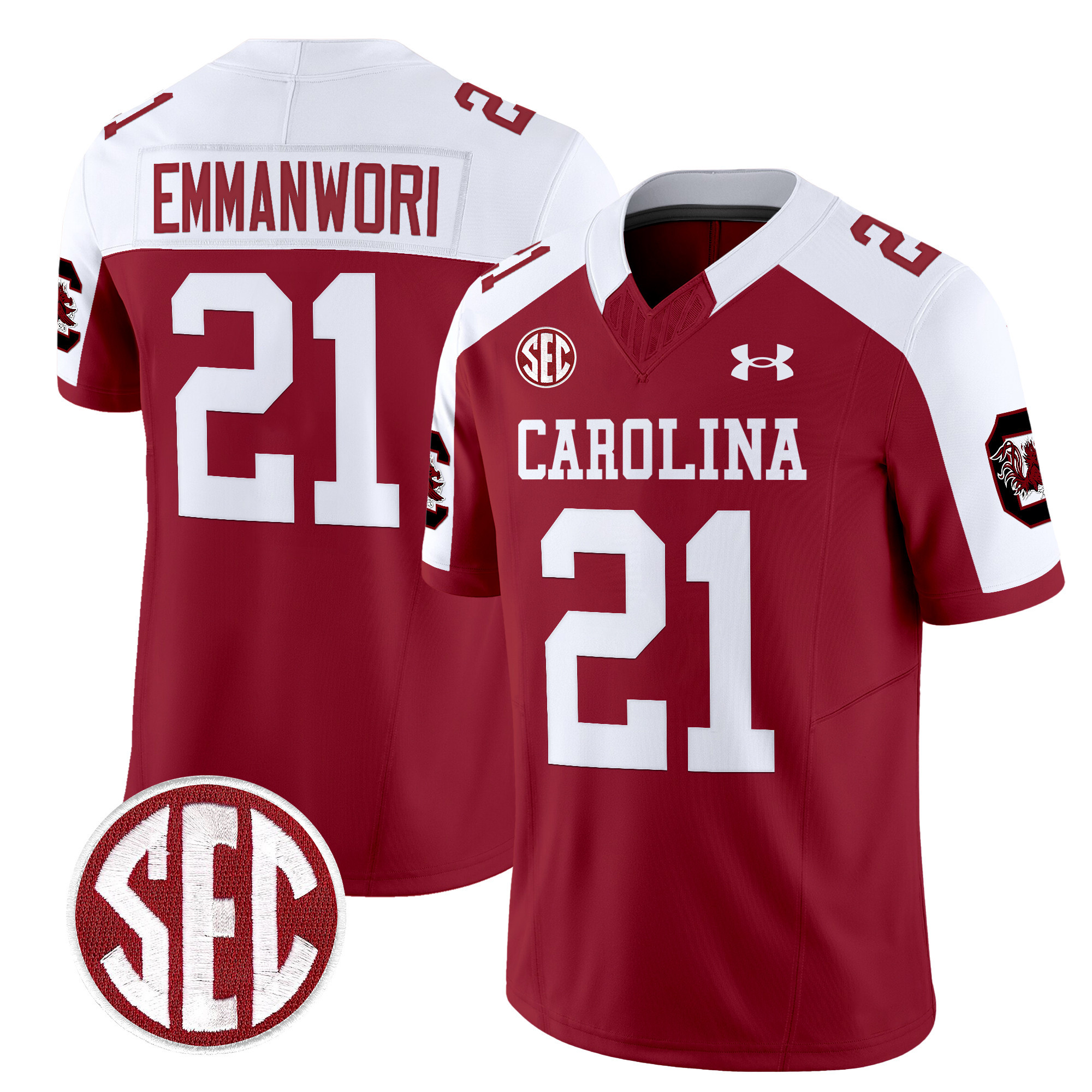 South Carolina Gamecocks 1980 Throwback Vapor Limited Jersey V2 - All Stitched #29 PVBNSGXV