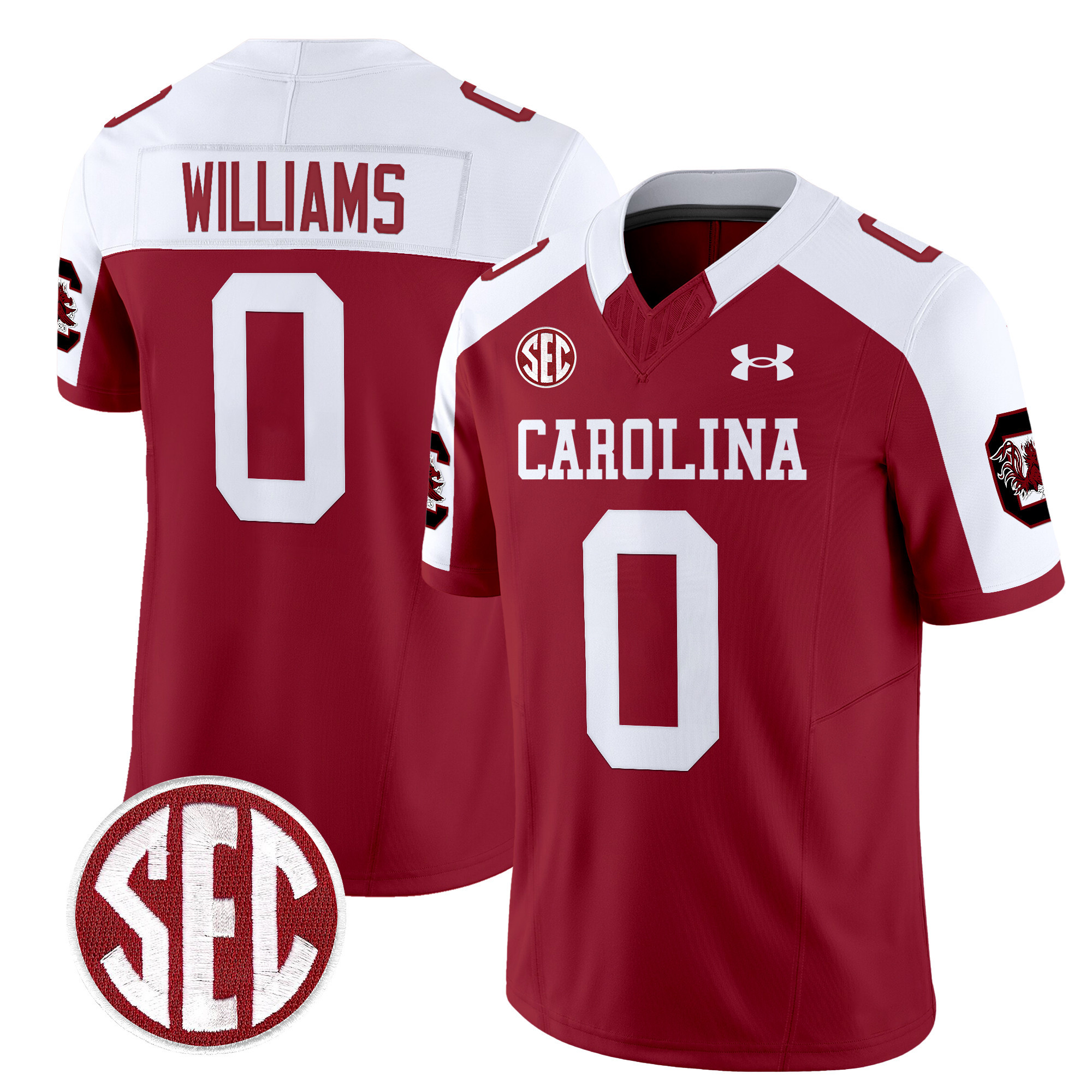 South Carolina Gamecocks 1980 Throwback Vapor Limited Jersey V2 - All Stitched #30 IMFBBGXV