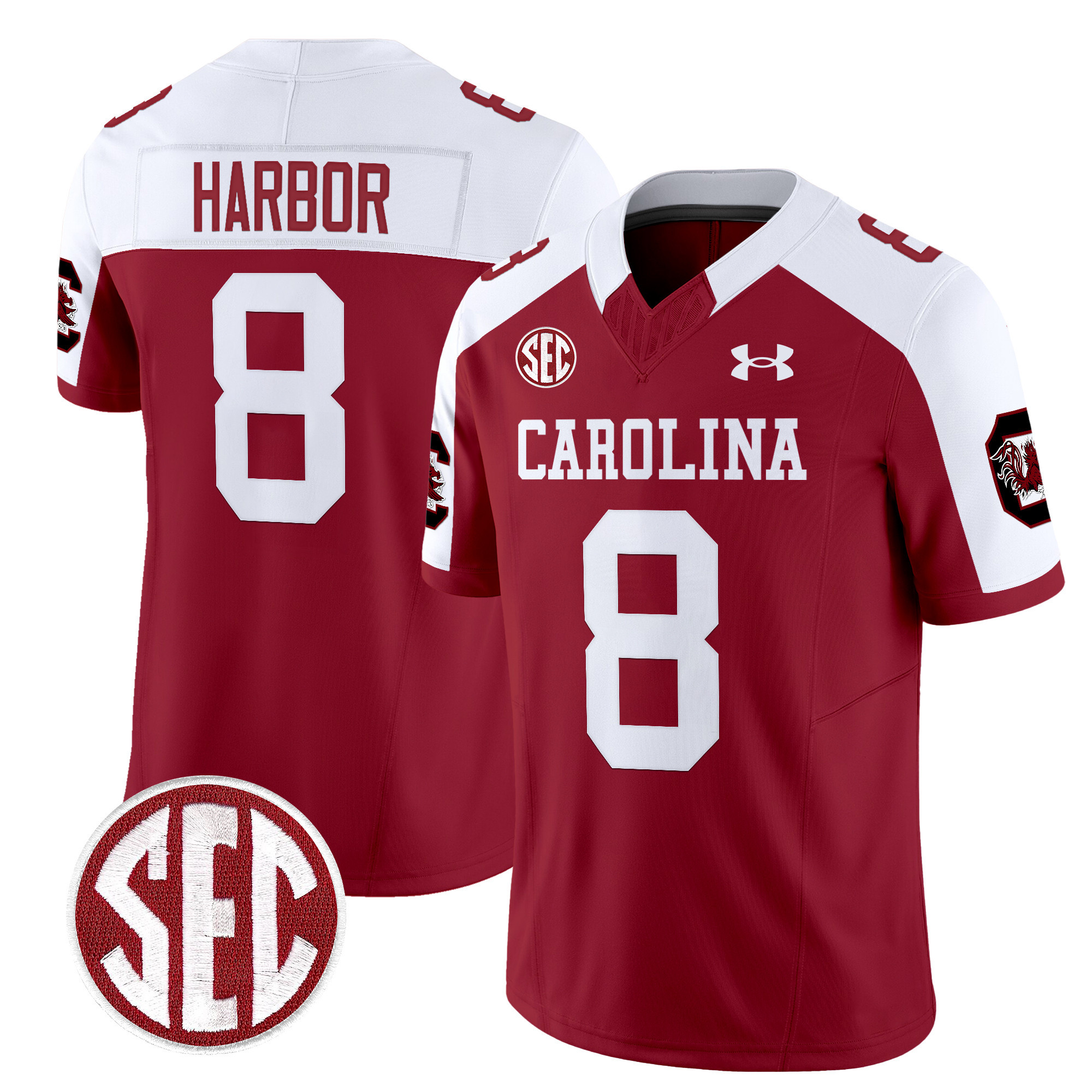 South Carolina Gamecocks 1980 Throwback Vapor Limited Jersey V2 - All Stitched #31 BFJIAGXV