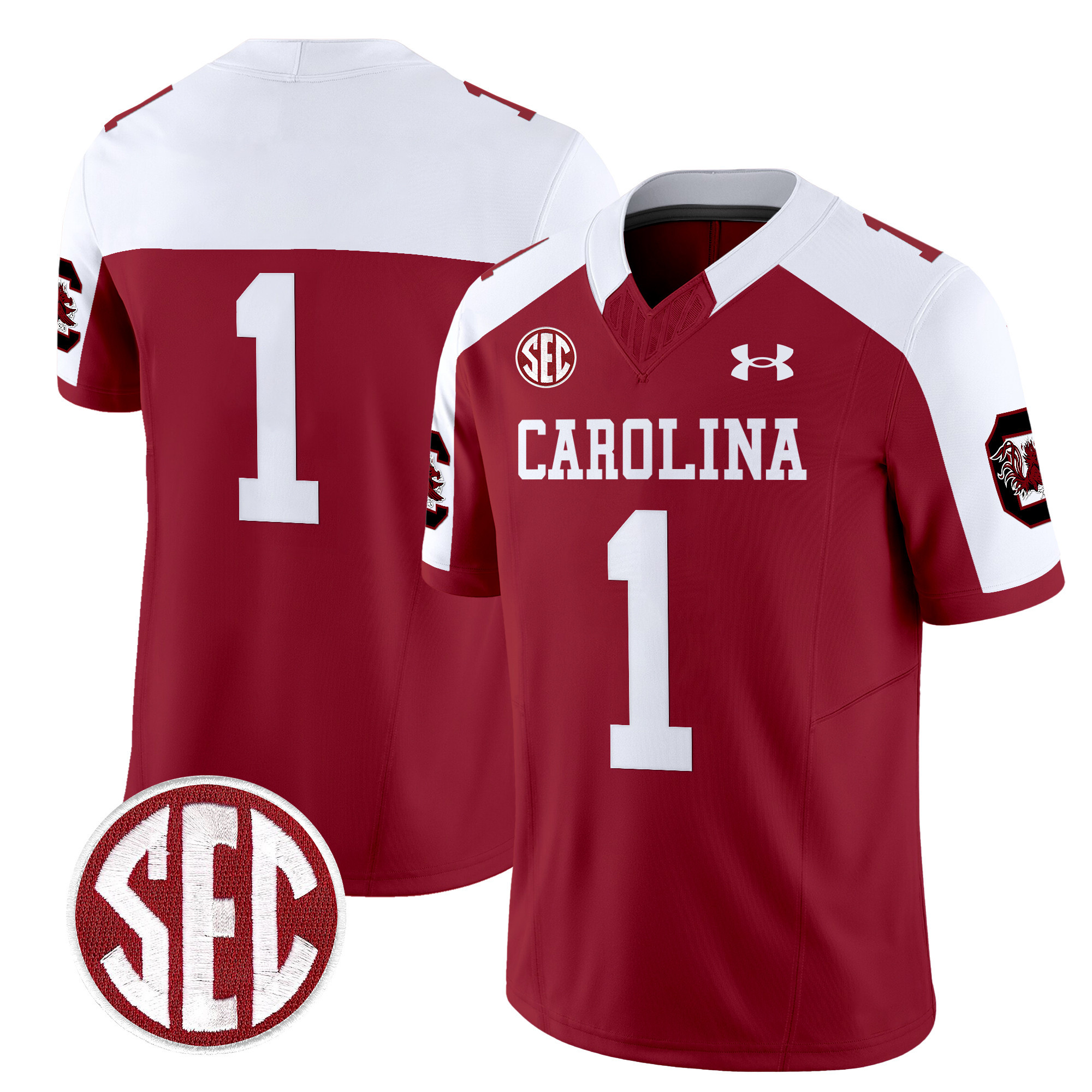 South Carolina Gamecocks 1980 Throwback Vapor Limited Jersey V2 - All Stitched #32 GHONLGXV