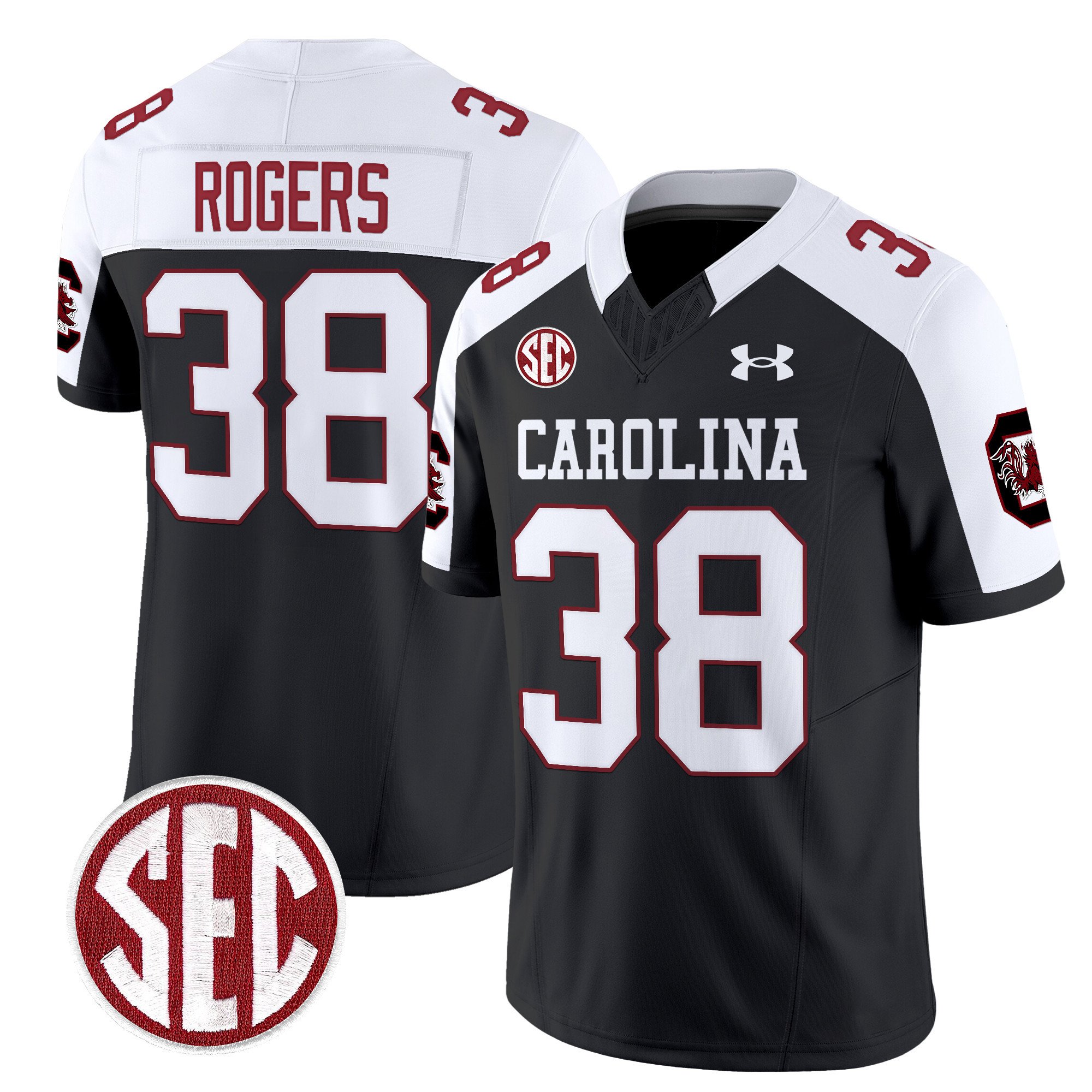 South Carolina Gamecocks 1980 Throwback Vapor Limited Jersey V2 - All Stitched #33 JY14TGXV