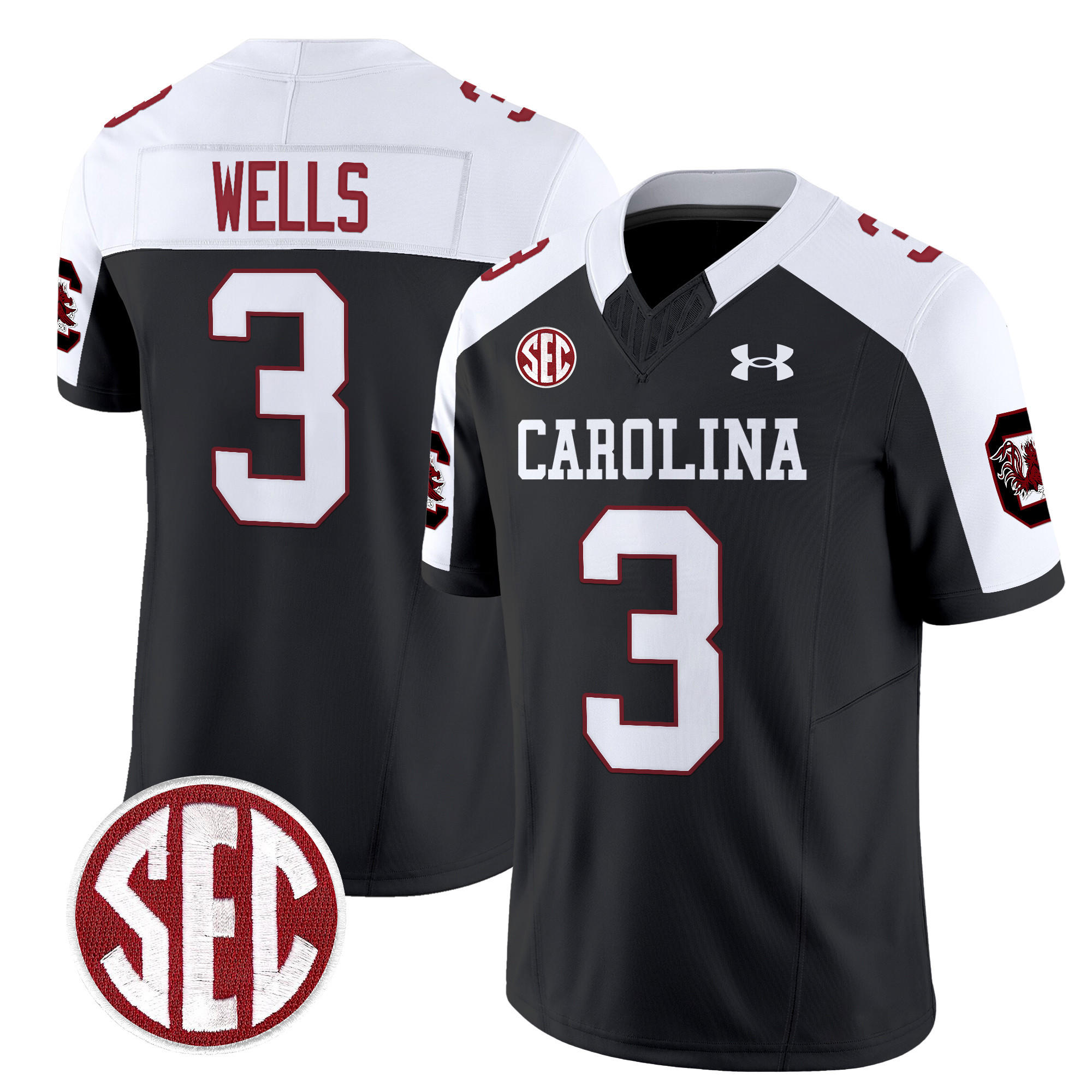 South Carolina Gamecocks 1980 Throwback Vapor Limited Jersey V2 - All Stitched #35 6VQYWGXV
