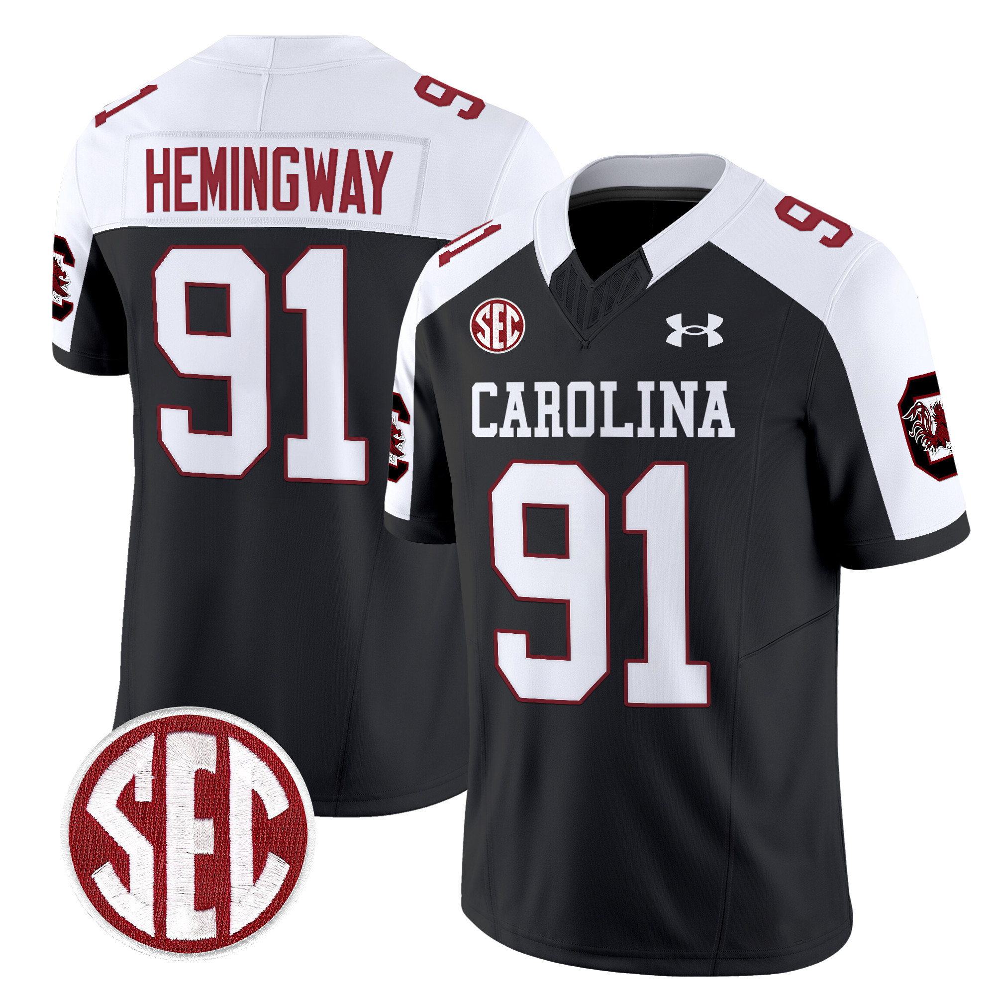 South Carolina Gamecocks 1980 Throwback Vapor Limited Jersey V2 - All Stitched #36 2Z0F8GXV