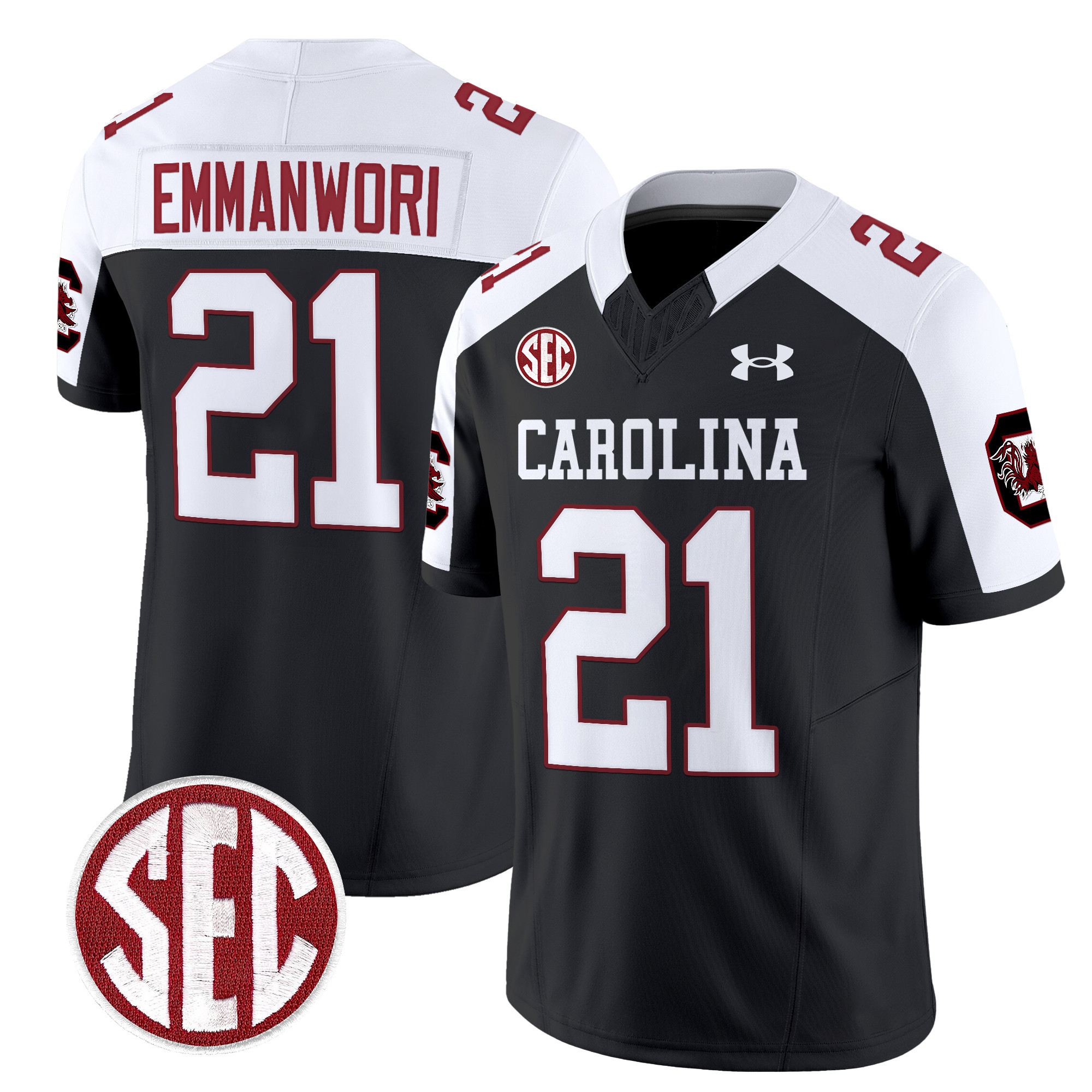 South Carolina Gamecocks 1980 Throwback Vapor Limited Jersey V2 - All Stitched #37 PJZLCGXV