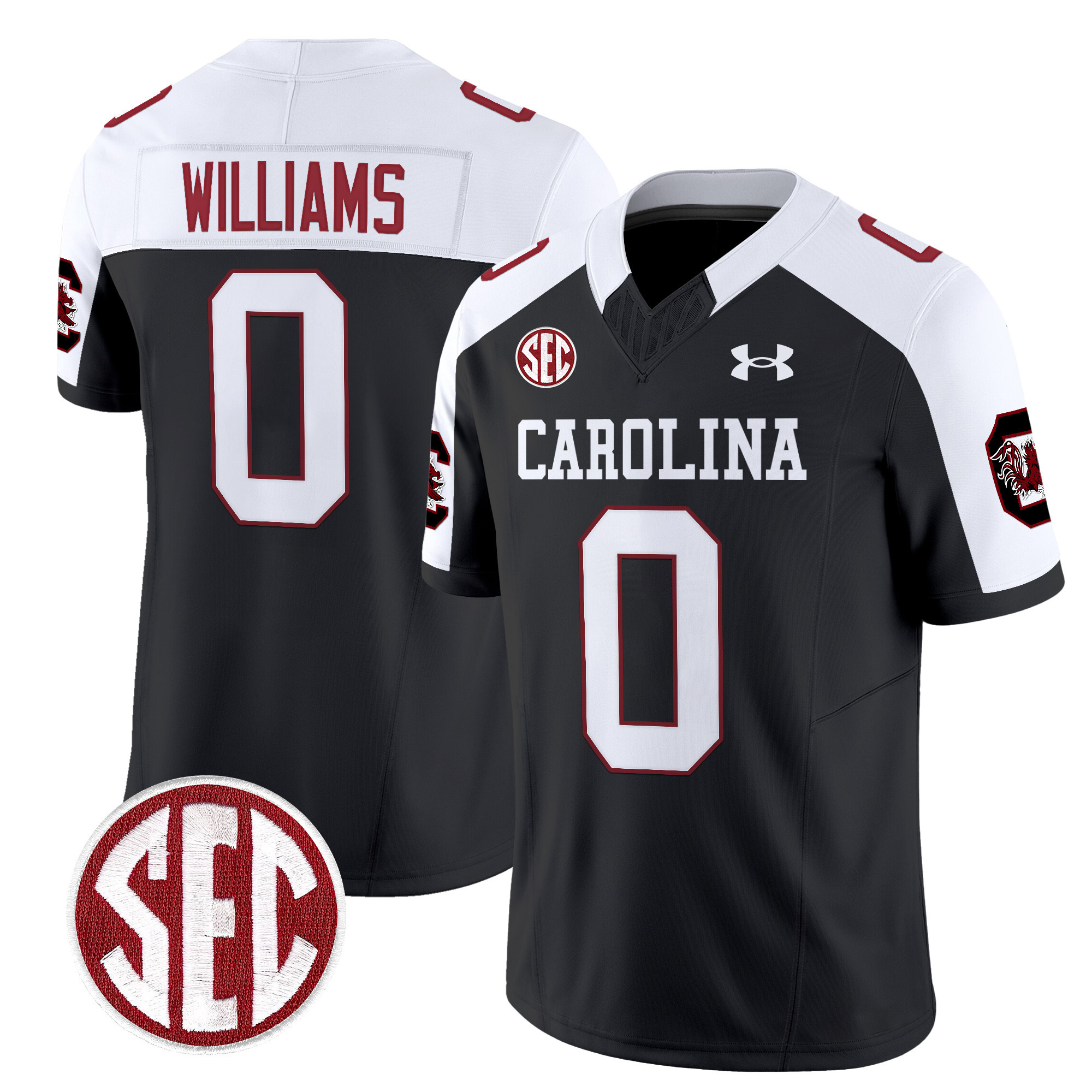 South Carolina Gamecocks 1980 Throwback Vapor Limited Jersey V2 - All Stitched #38 U8OKWGXV