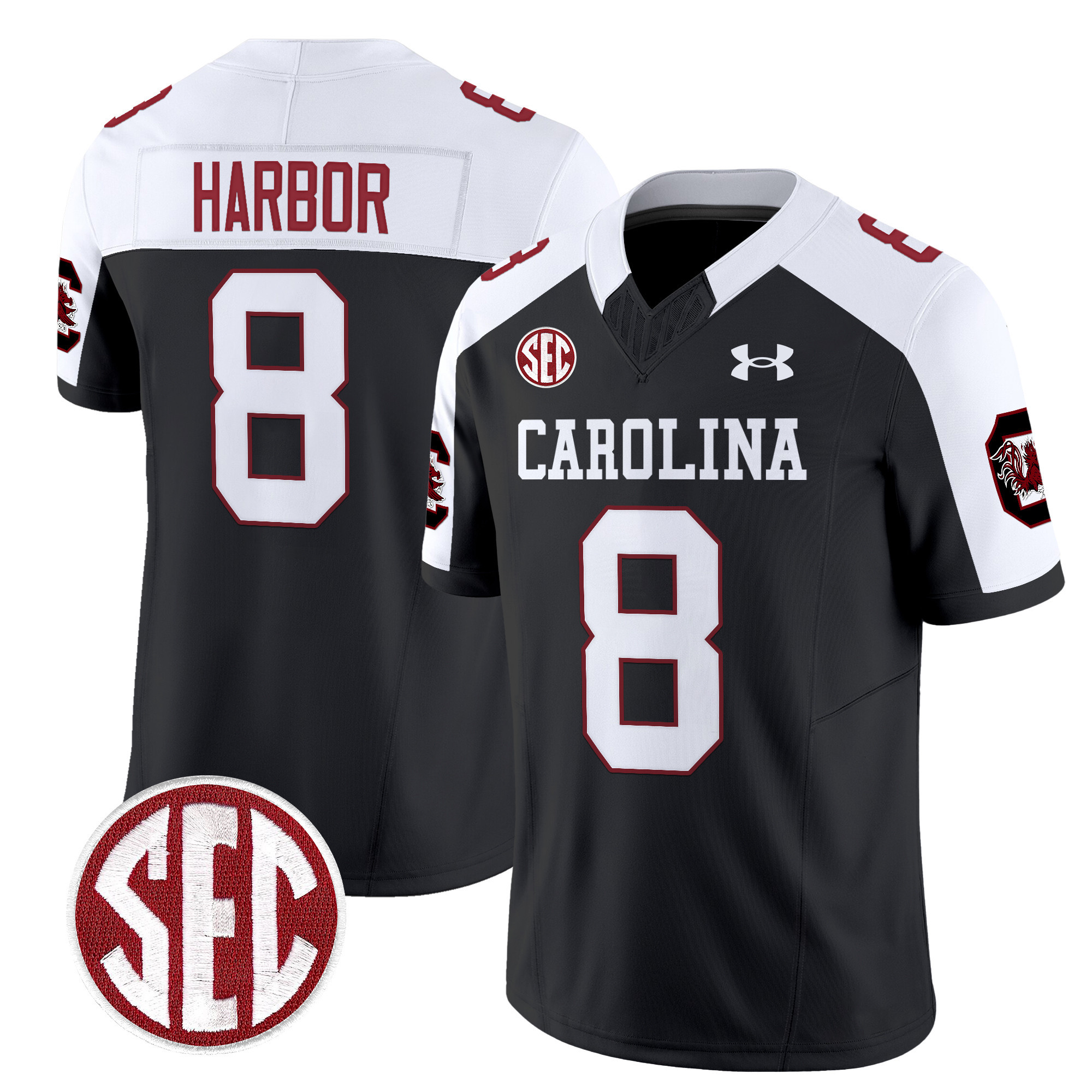 South Carolina Gamecocks 1980 Throwback Vapor Limited Jersey V2 - All Stitched #39 QBHYCGXV