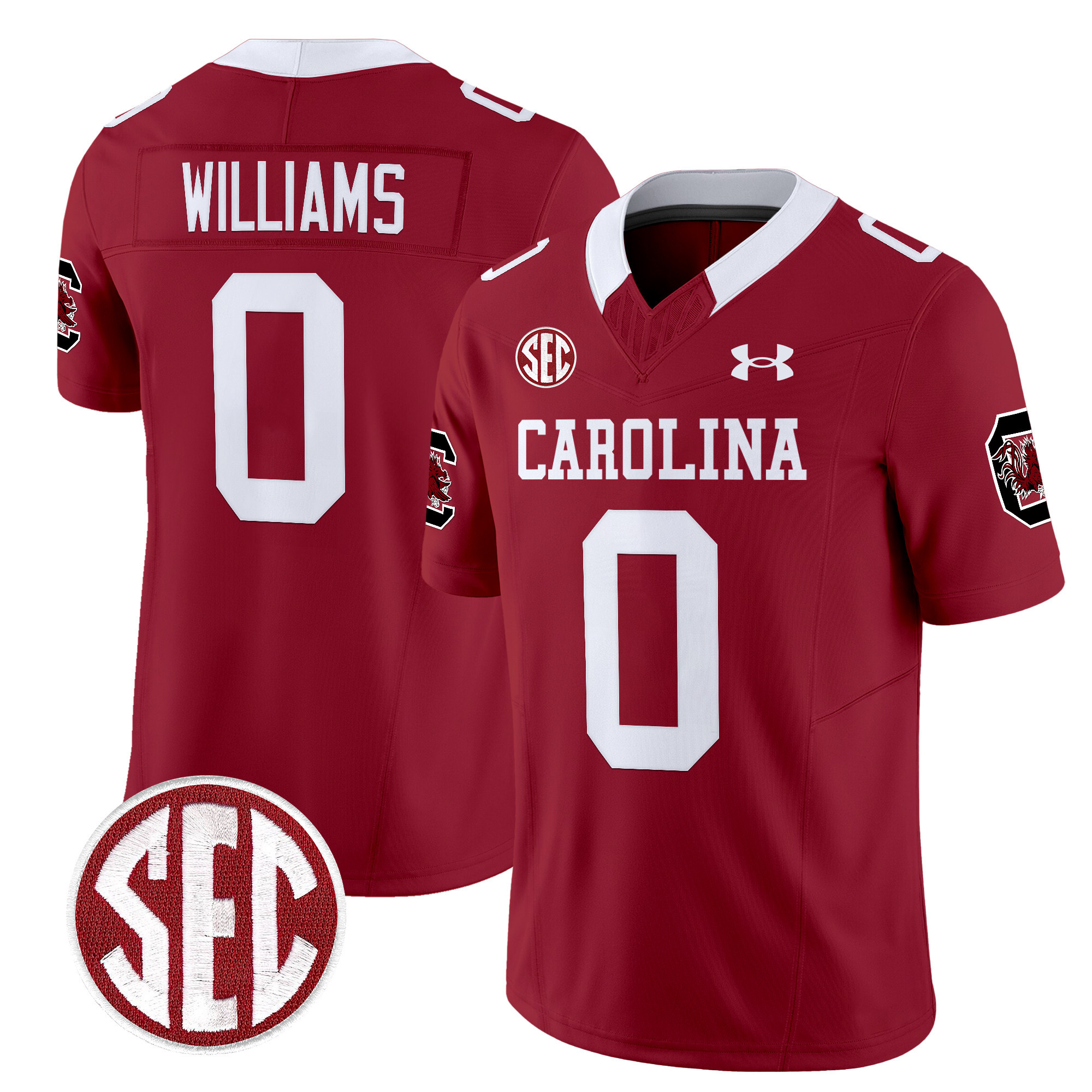 South Carolina Gamecocks 1980 Throwback Vapor Limited Jersey V2 - All Stitched #6 K68LQGXV