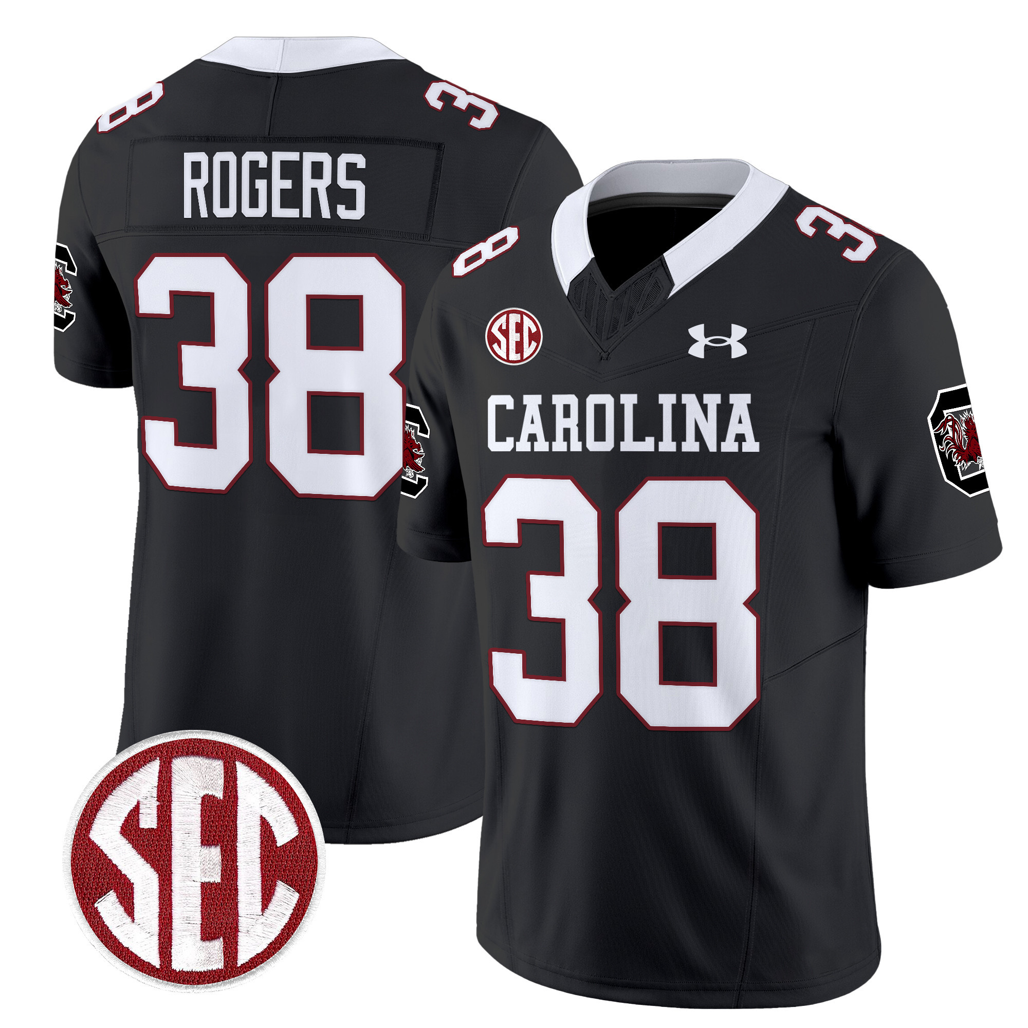 South Carolina Gamecocks 1980 Throwback Vapor Limited Jersey V2 - All Stitched #9 ZYHOEGXV