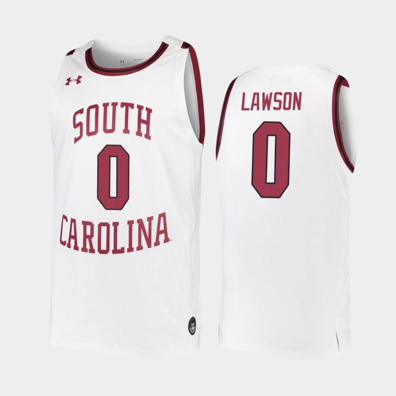 South Carolina Gamecocks AJ Lawson White -20 College Jersey S1AP1GXV