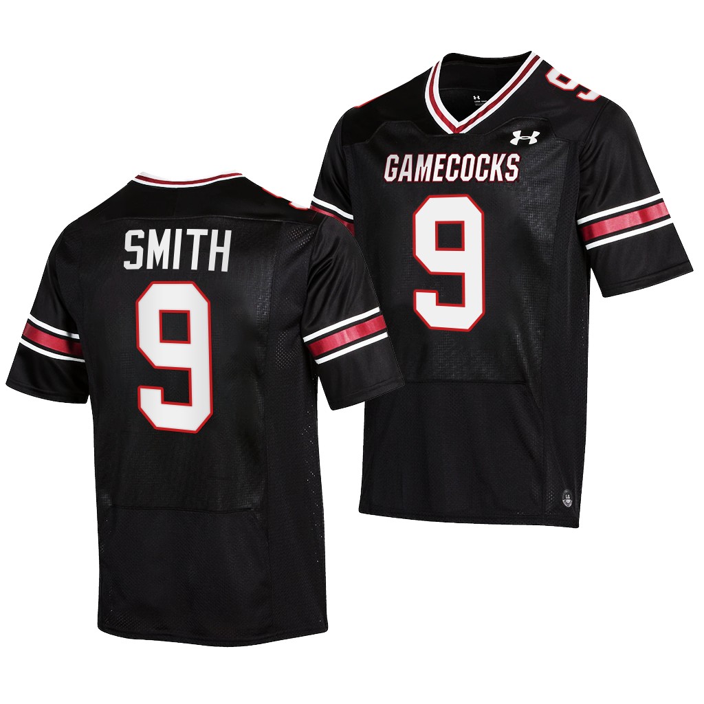 South Carolina Gamecocks Cam Smith Jersey 2022-23 College Black #9 NIL Shirt TKO1ZGXV