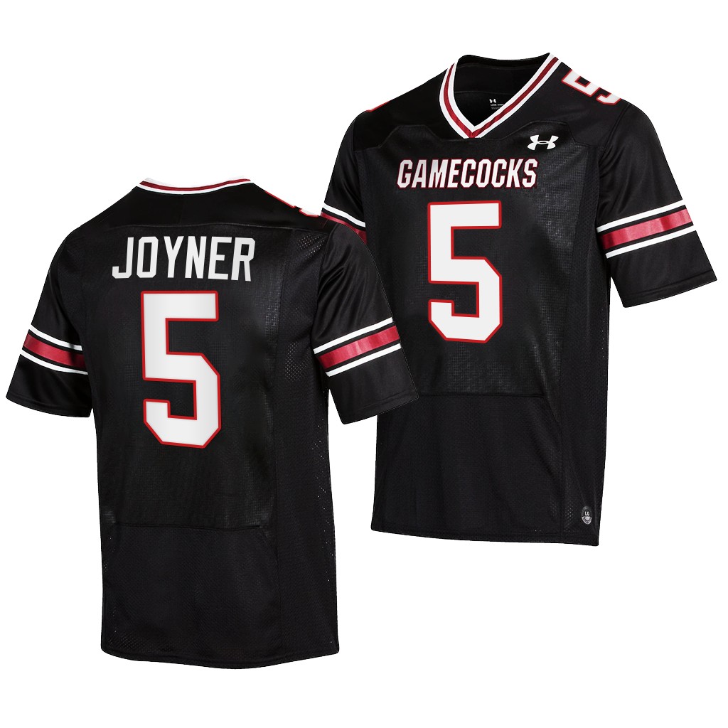 South Carolina Gamecocks Dakereon Joyner Jersey 2022-23 College Black #5 NIL Shirt KNTWTGXV