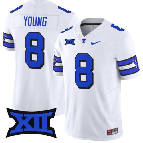 Steve Young Jersey #8 BYU Cougars Vapor Limited College Football Stitched 1996 Throwback 6CKMKGXV