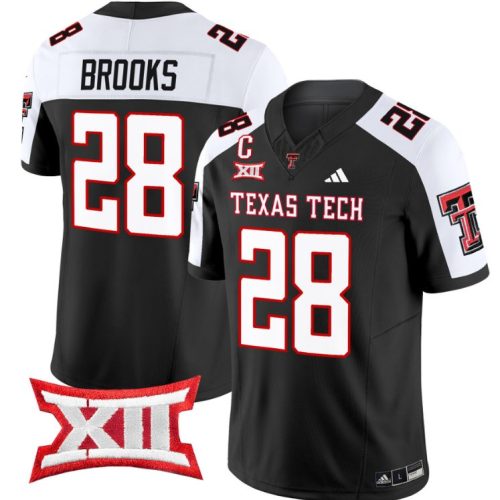 Tahj Brooks Jersey #28 Texas Tech Red Raiders Vapor Limited Football Black Alternate HID6OGXV
