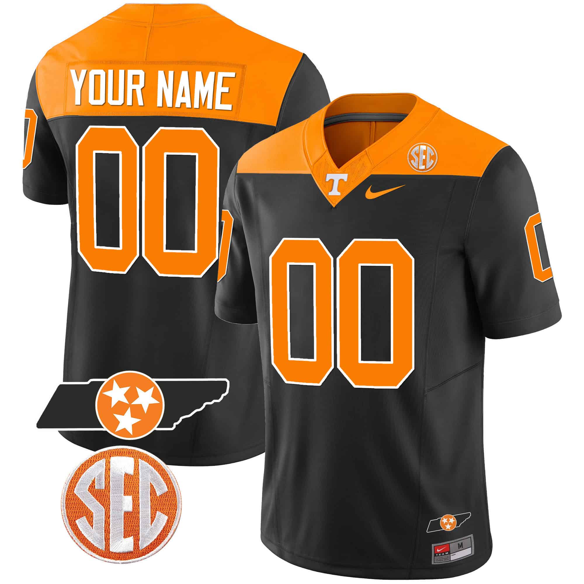 Tennessee Volunteers Alternate Vapor Limited Custom Jersey V3 - All Stitched #3 X1V9OGXV