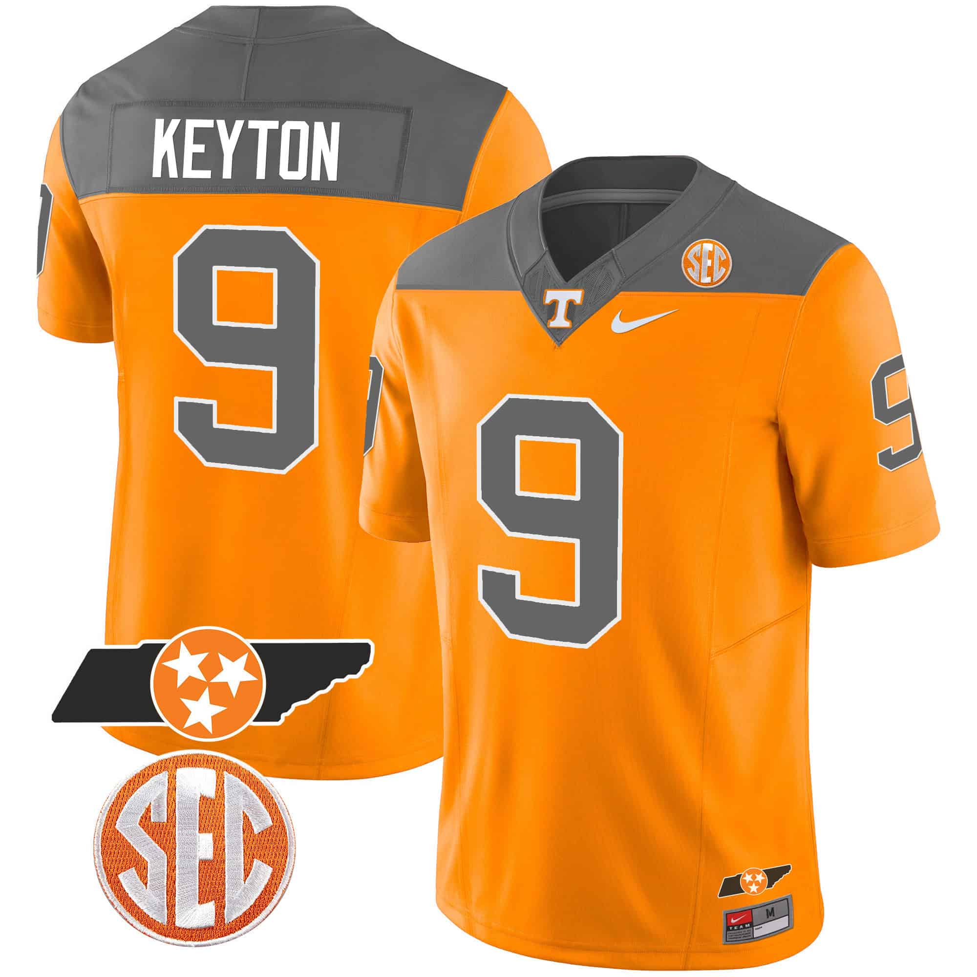 Tennessee Volunteers Alternate Vapor Limited Jersey V3 - All Stitched #11 XX7QJGXV