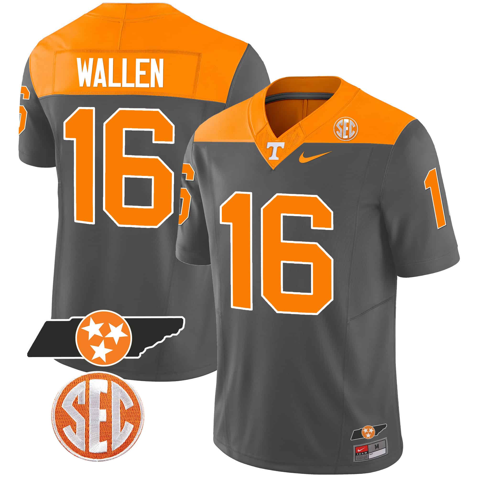 Tennessee Volunteers Alternate Vapor Limited Jersey V3 - All Stitched #6 J1Q87GXV