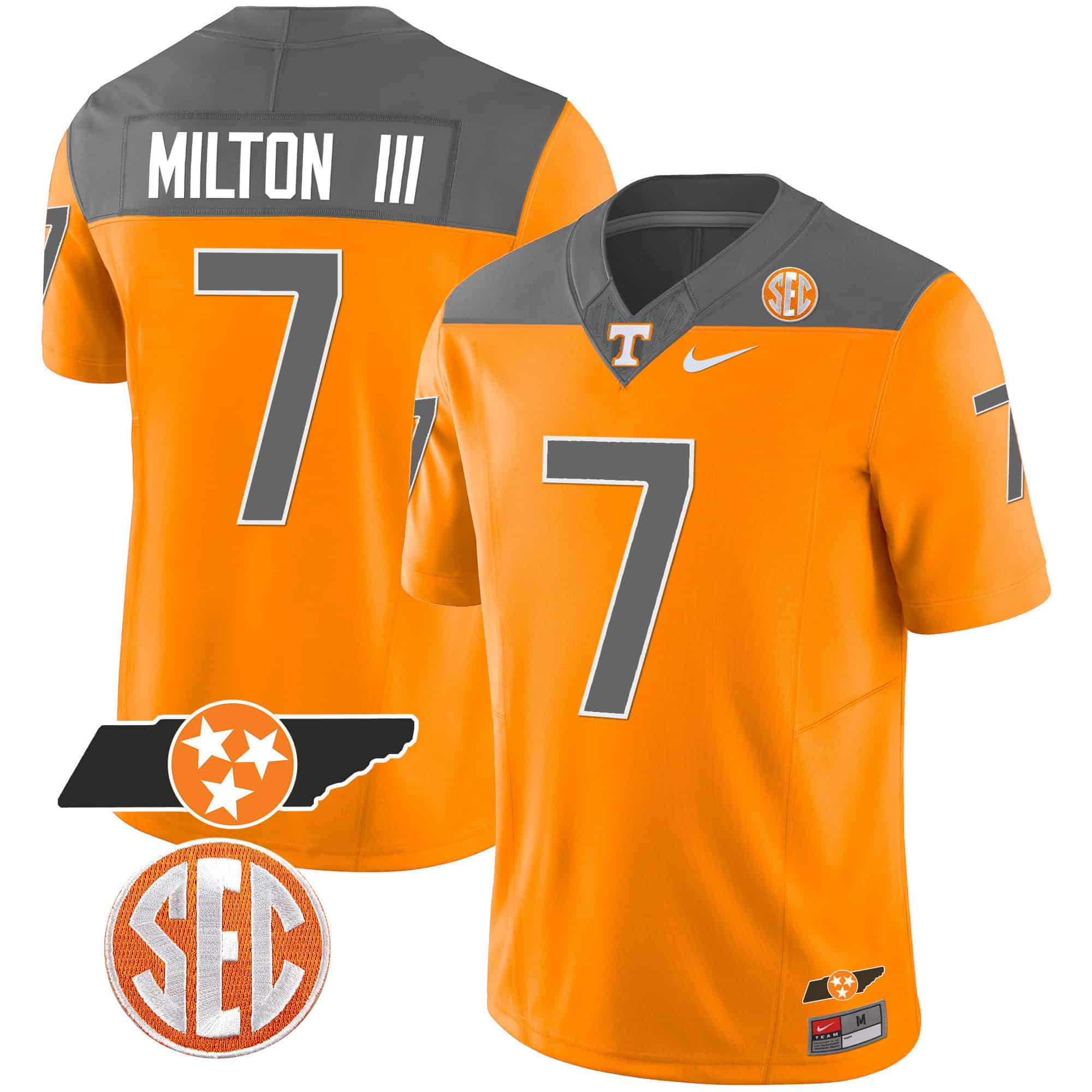 Tennessee Volunteers Alternate Vapor Limited Jersey V3 - All Stitched #8 61N3NGXV