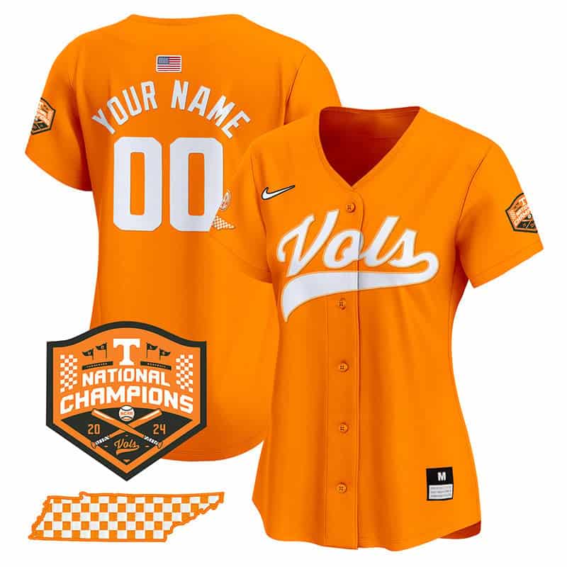 Tennessee Volunteers Champions Vapor Premier Limited Custom Jersey - All Stitched #10 T5B9OGXV