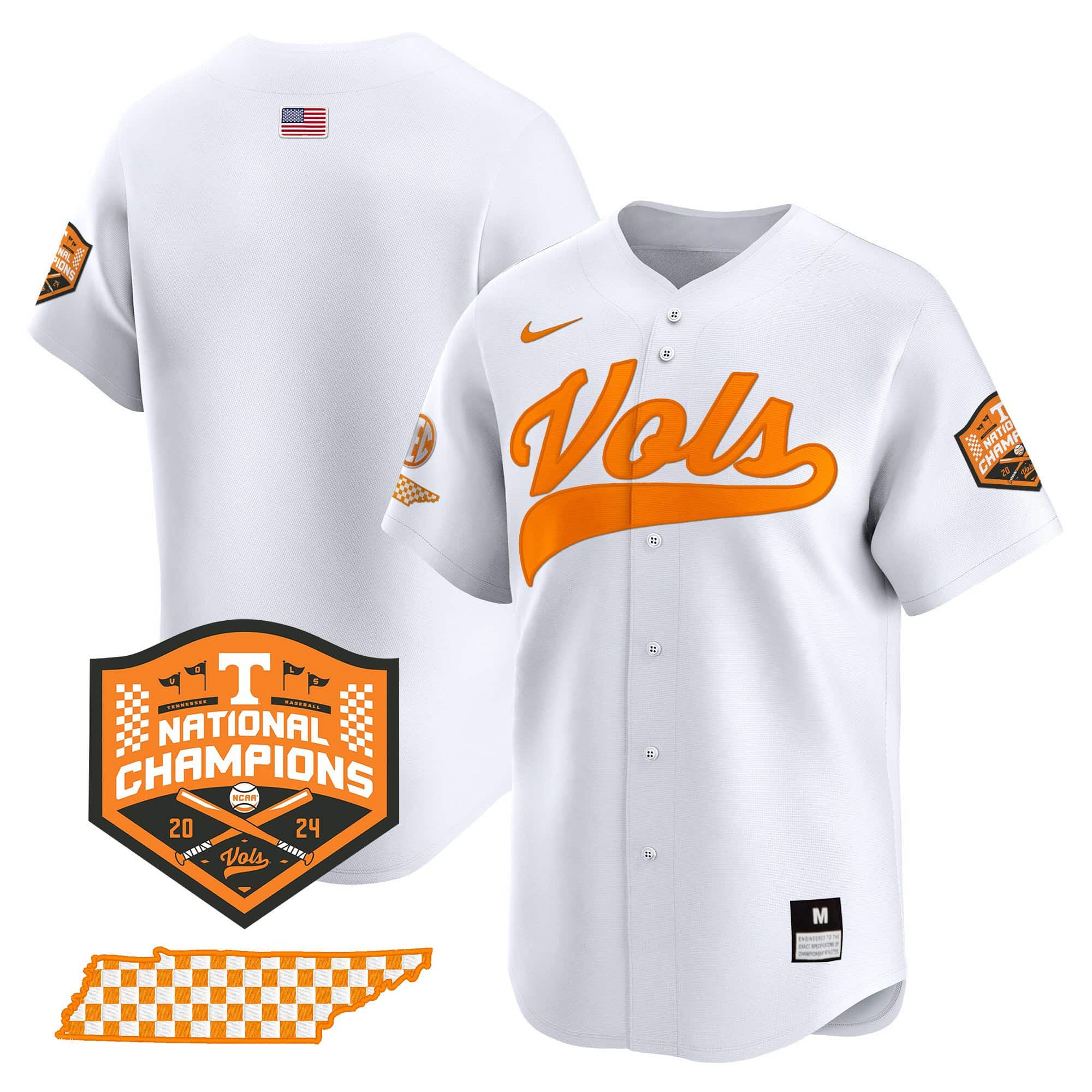 Tennessee Volunteers Champions Vapor Premier Limited Jersey - All Stitched #14 5Z5OFGXV