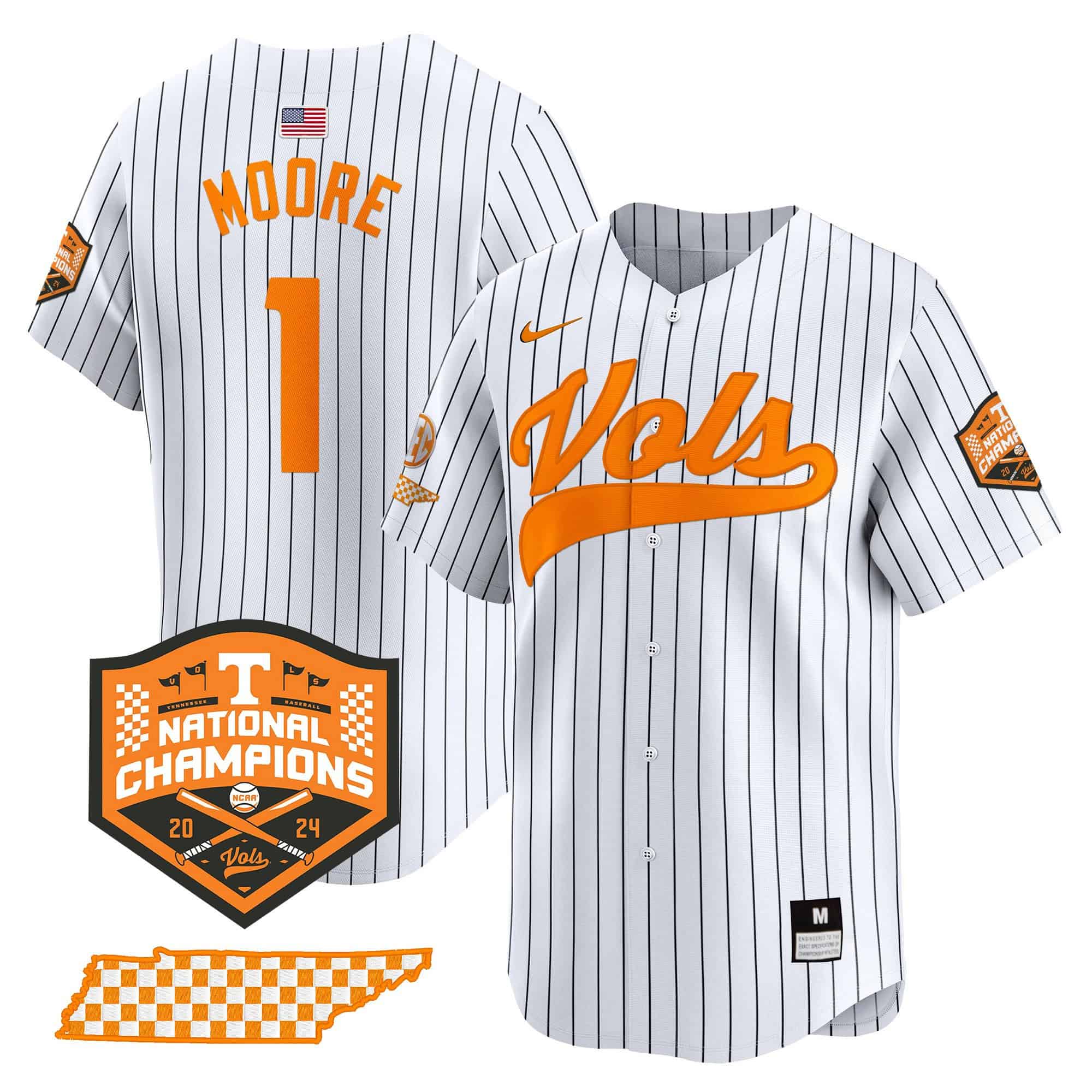 Tennessee Volunteers Champions Vapor Premier Limited Jersey - All Stitched #22 6OZEMGXV