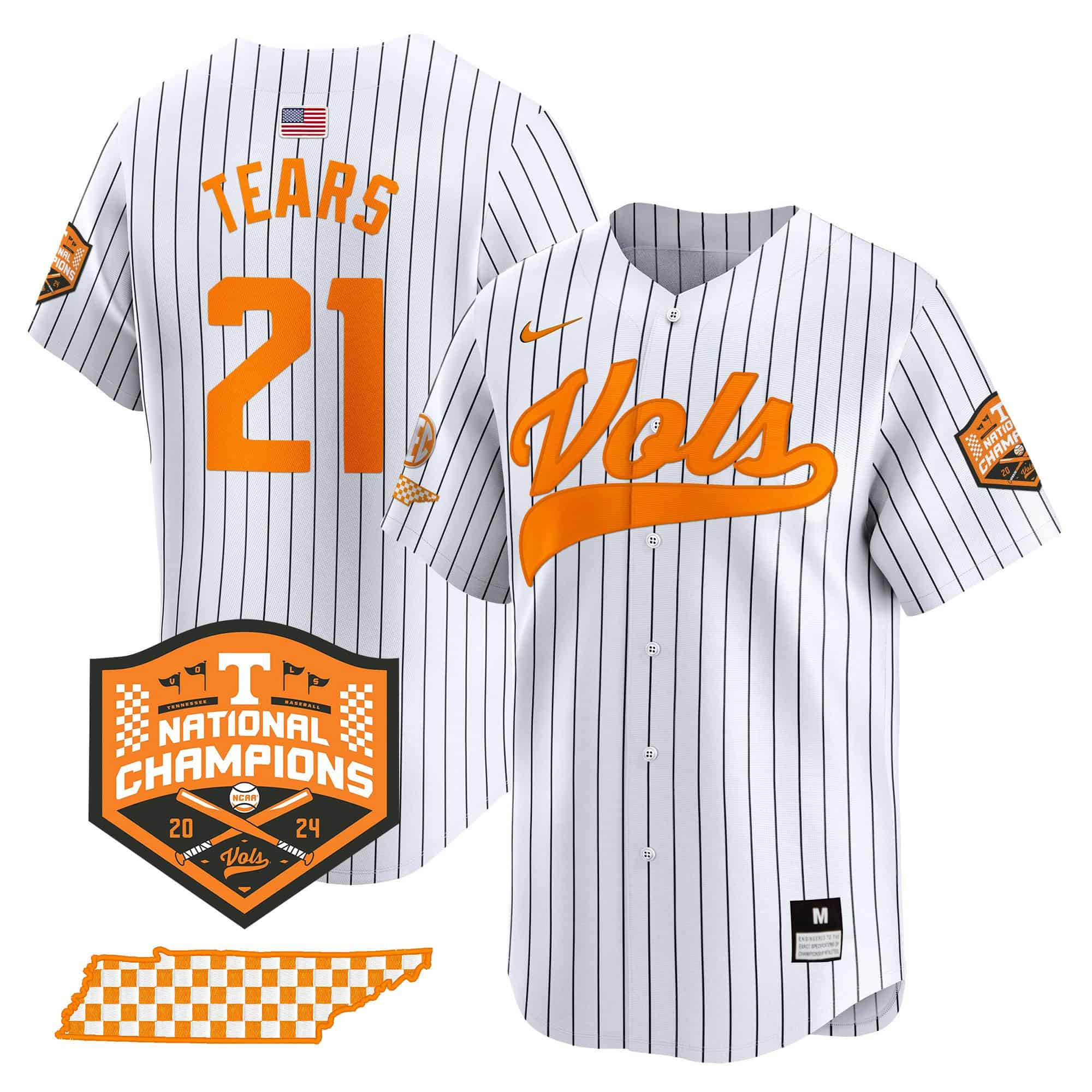 Tennessee Volunteers Champions Vapor Premier Limited Jersey - All Stitched #25 OHPBSGXV