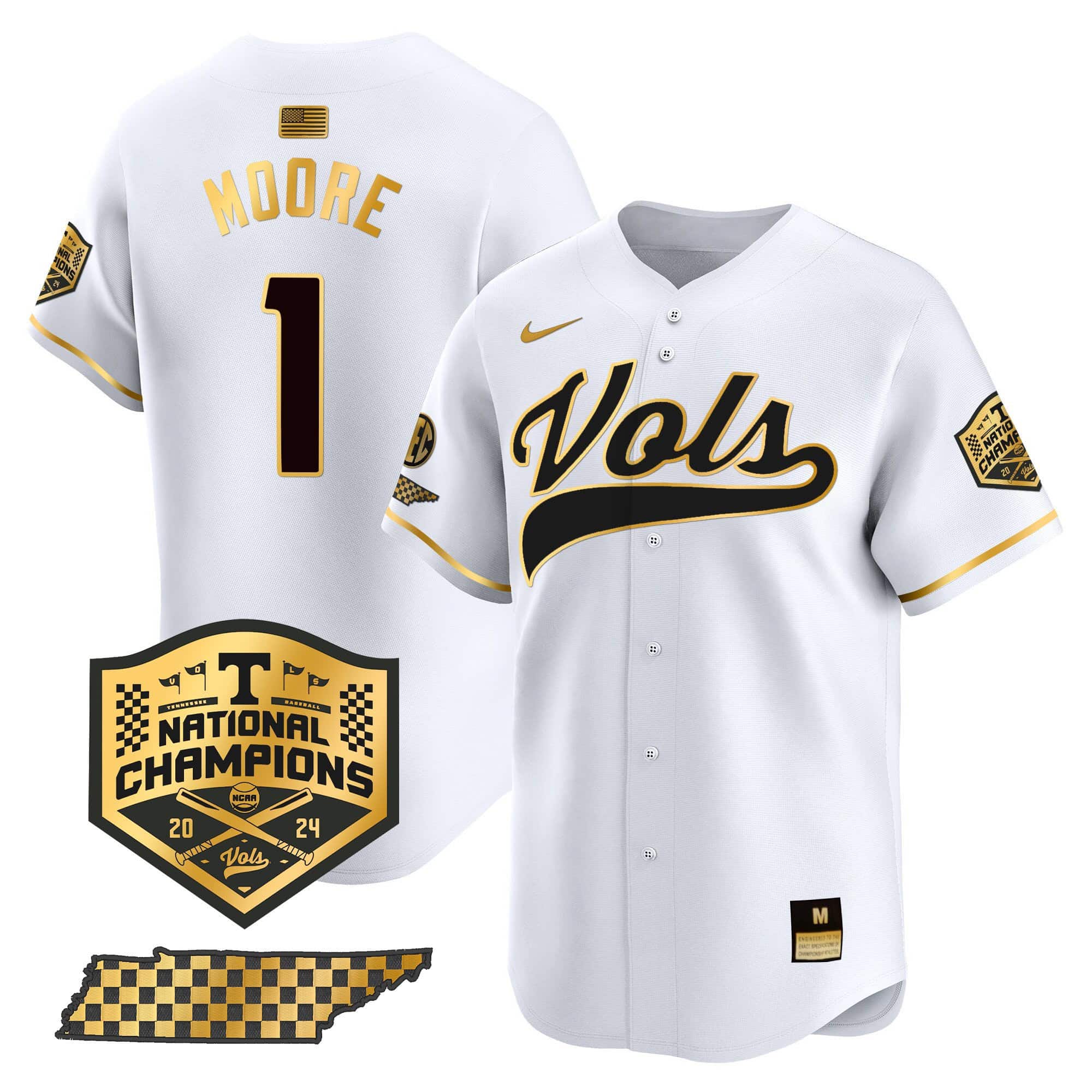 Tennessee Volunteers Champions Vapor Premier Limited Jersey - All Stitched #29 B5CBZGXV