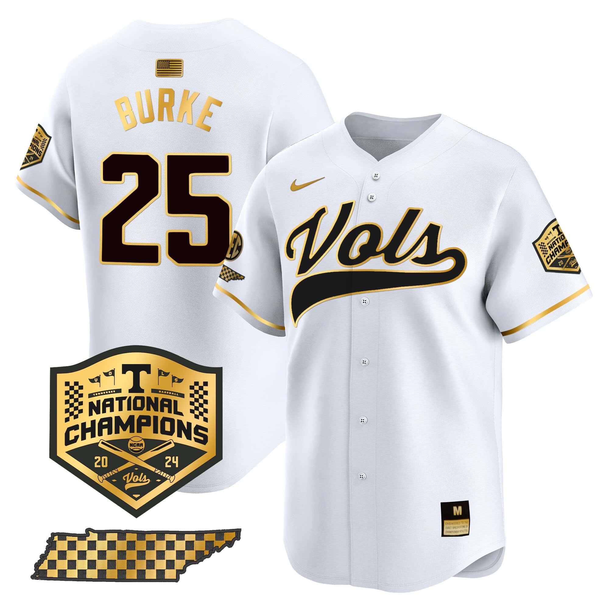 Tennessee Volunteers Champions Vapor Premier Limited Jersey - All Stitched #31 TUTTNGXV