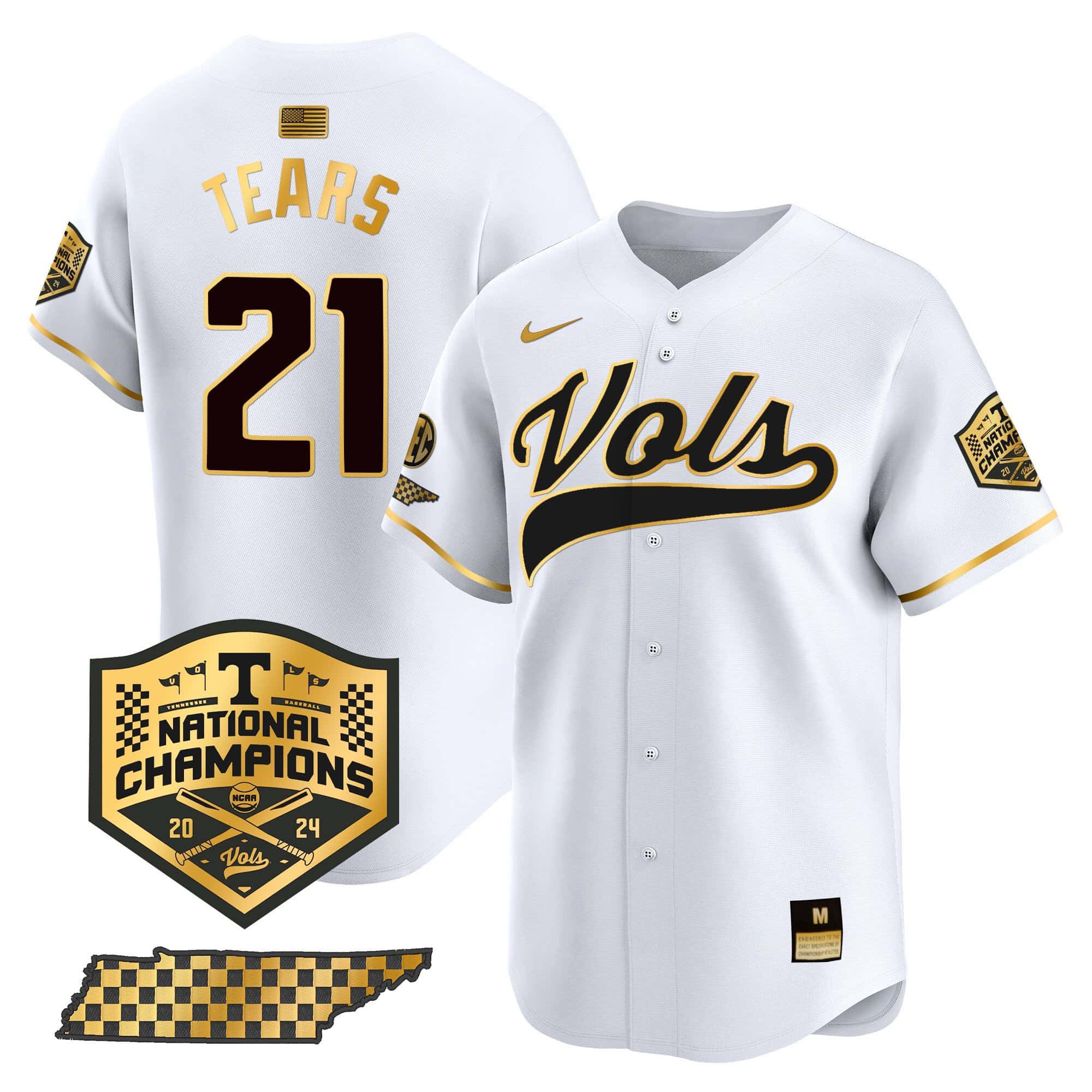 Tennessee Volunteers Champions Vapor Premier Limited Jersey - All Stitched #32 MZ9UTGXV