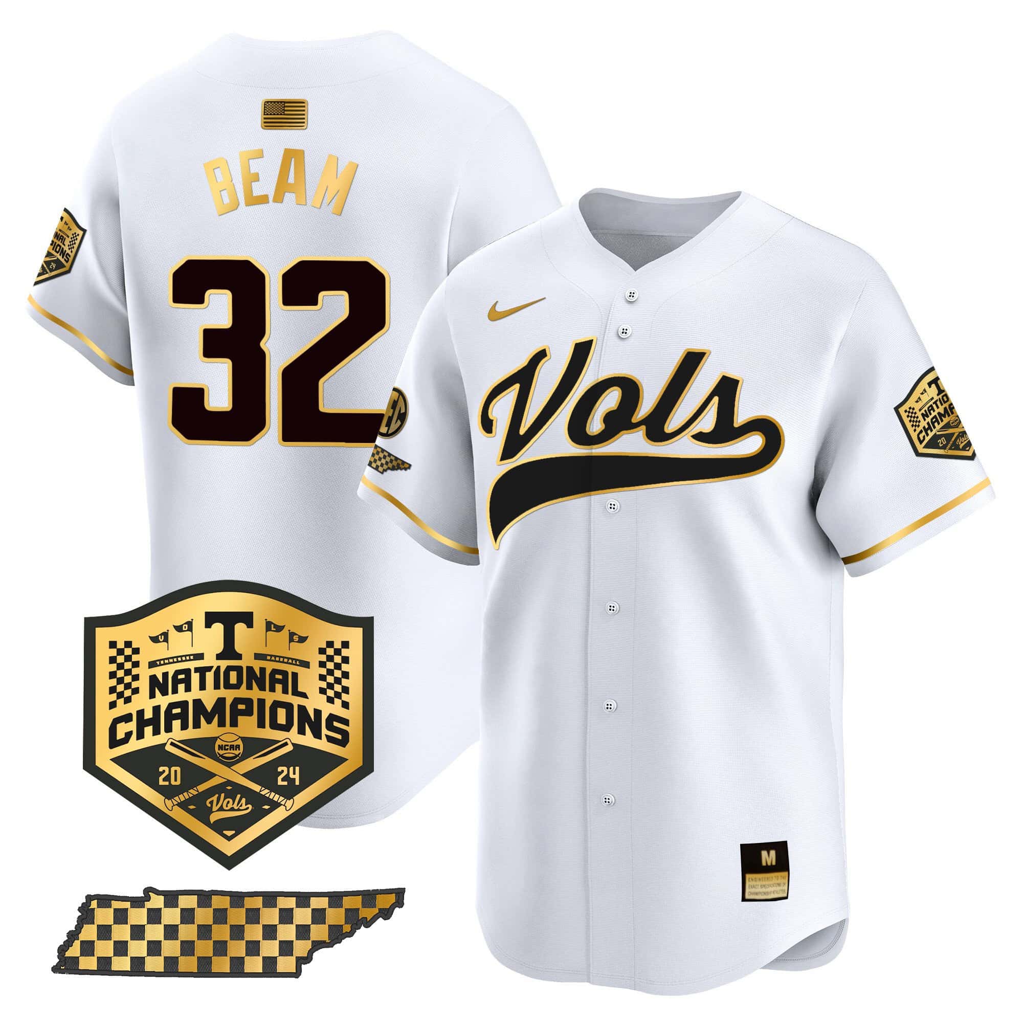 Tennessee Volunteers Champions Vapor Premier Limited Jersey - All Stitched #34 9LXEWGXV