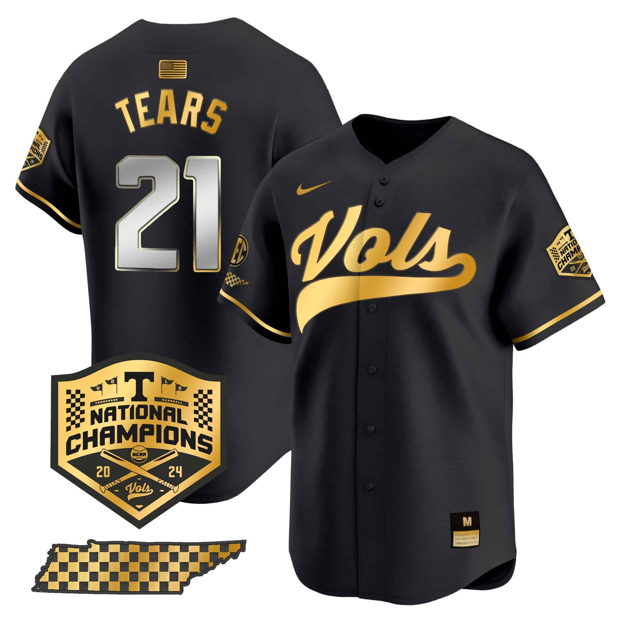 Tennessee Volunteers Champions Vapor Premier Limited Jersey - All Stitched #39 NPOKYGXV