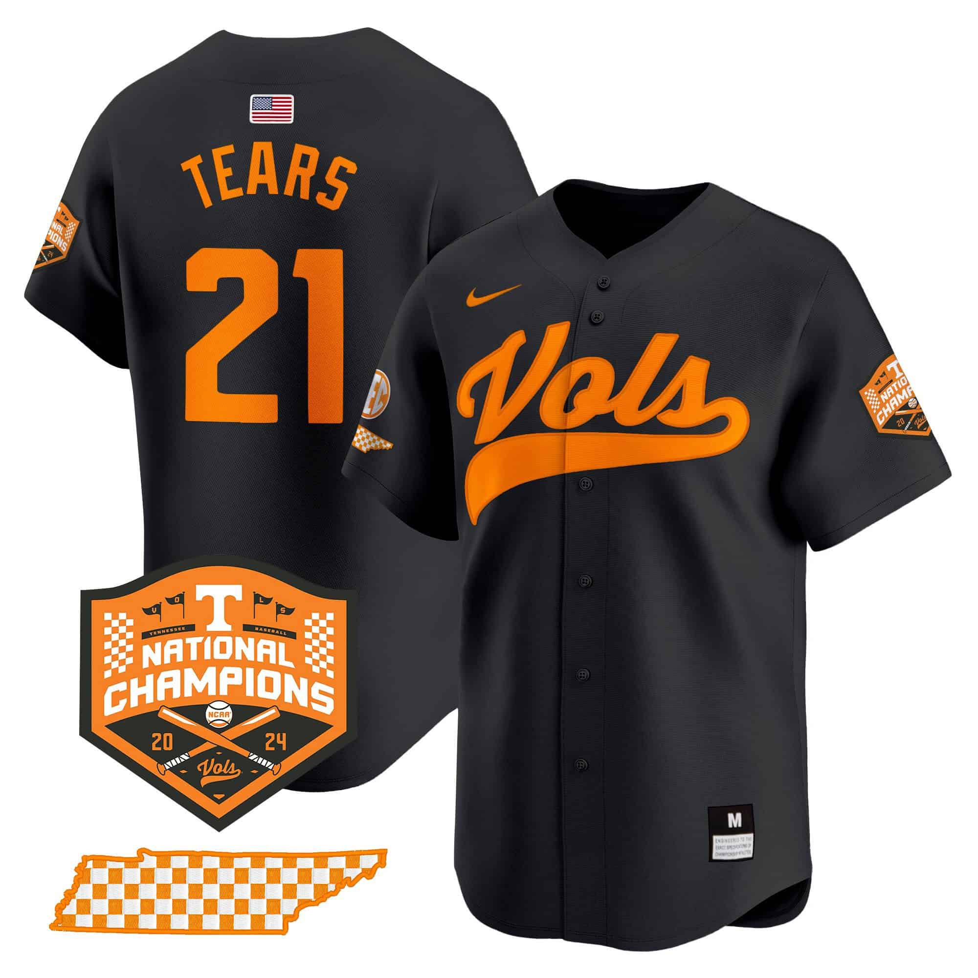Tennessee Volunteers Champions Vapor Premier Limited Jersey - All Stitched #4 PKPEDGXV