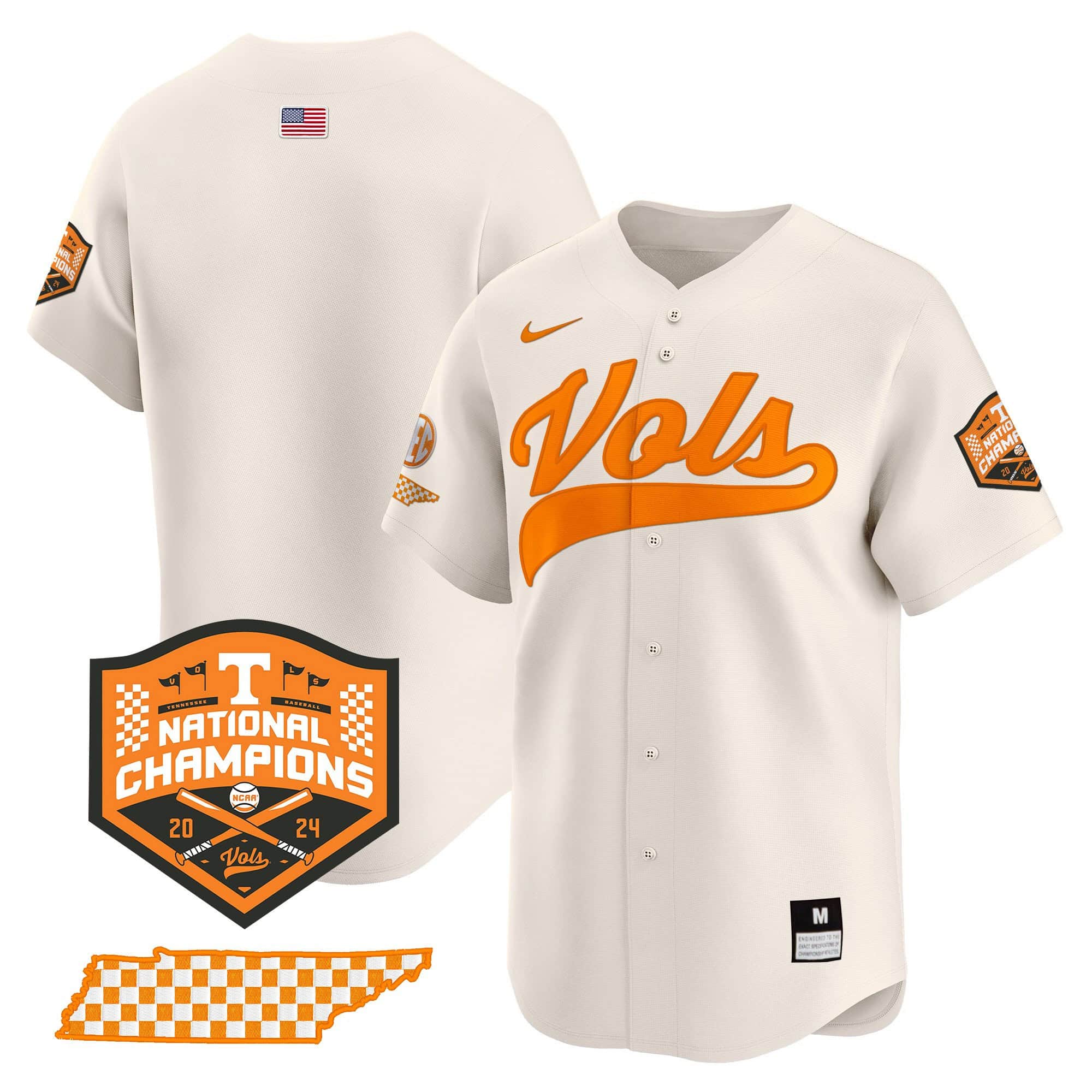 Tennessee Volunteers Champions Vapor Premier Limited Jersey - All Stitched #49 SKOVCGXV