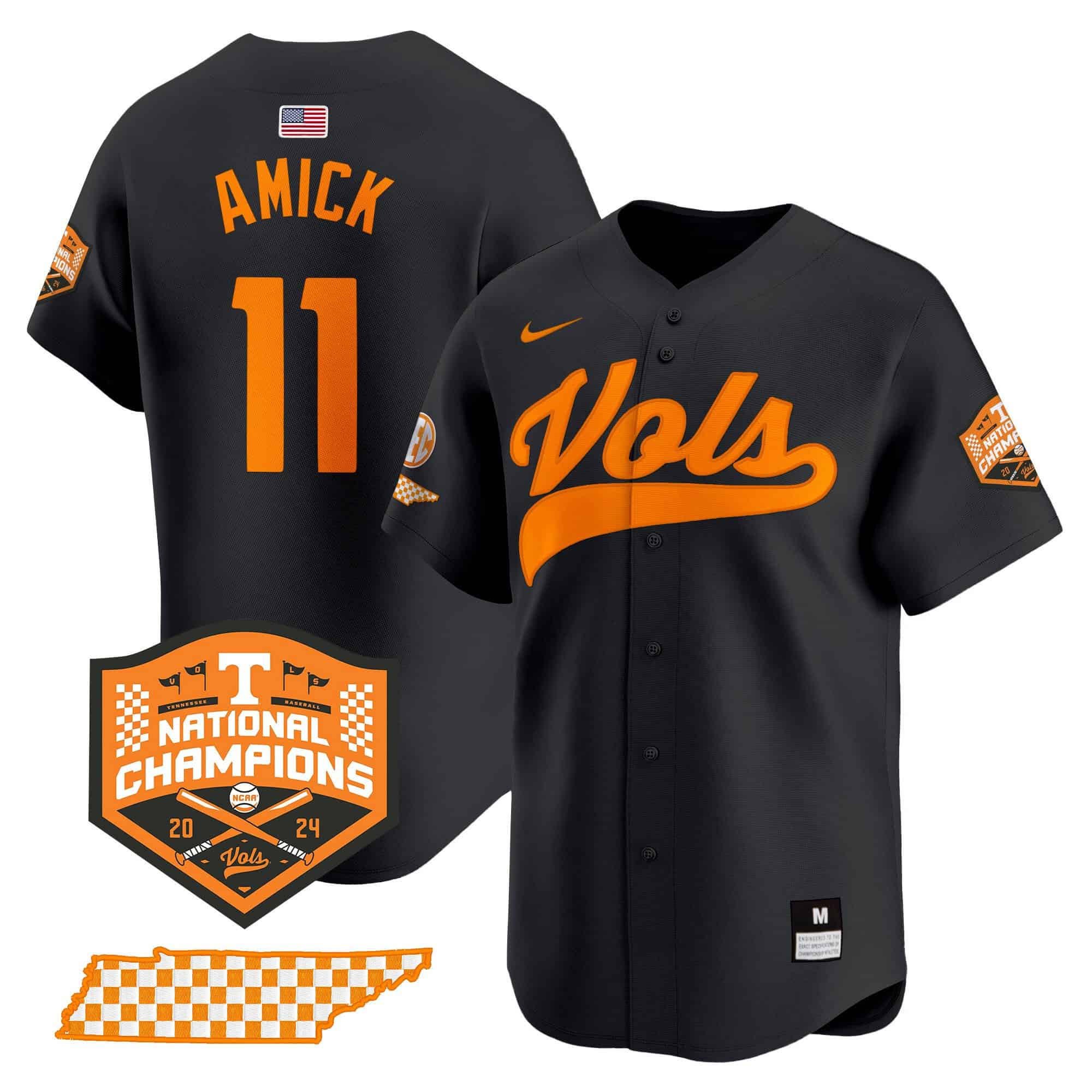 Tennessee Volunteers Champions Vapor Premier Limited Jersey - All Stitched #5 WXZYXGXV