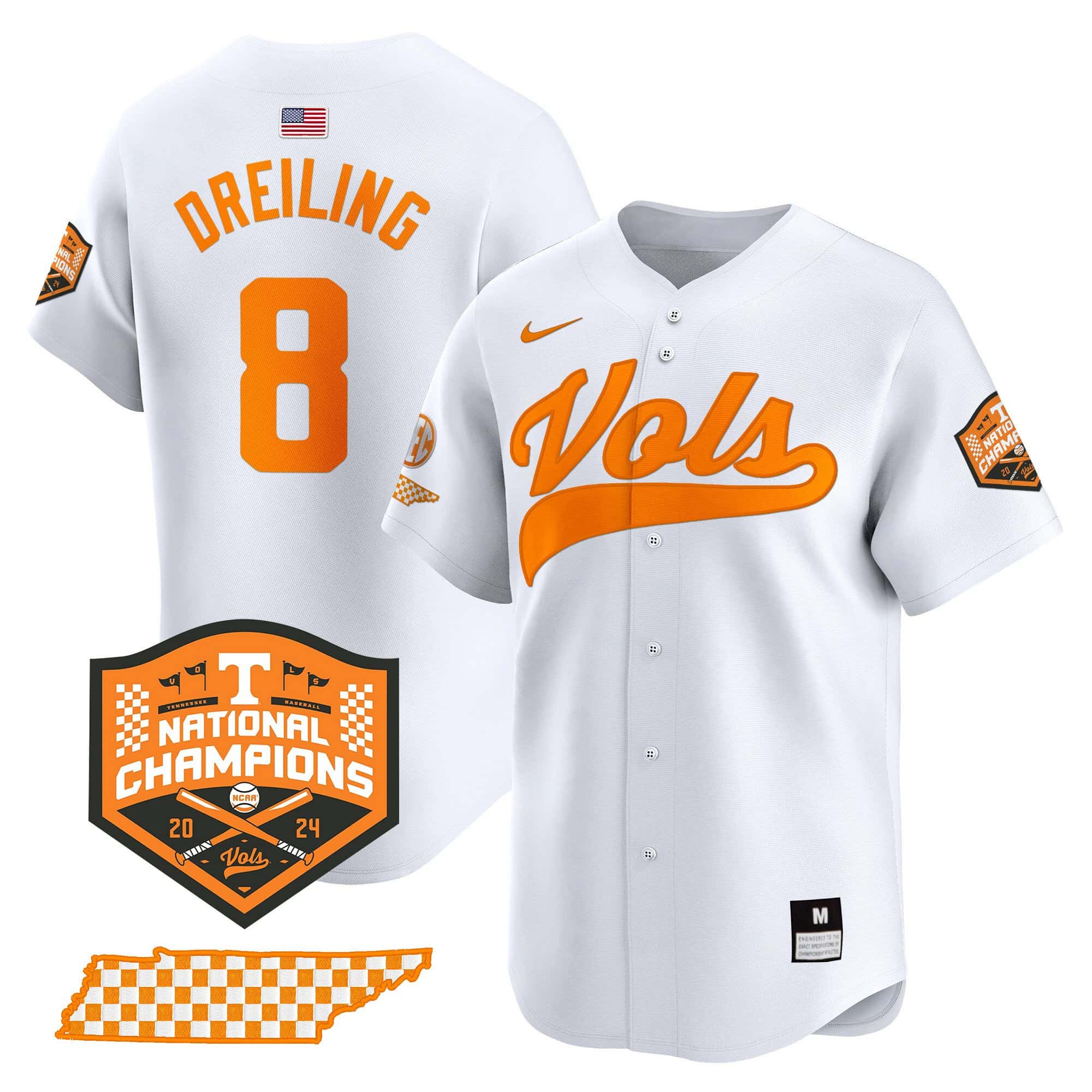 Tennessee Volunteers Champions Vapor Premier Limited Jersey - All Stitched #9 1R8LMGXV