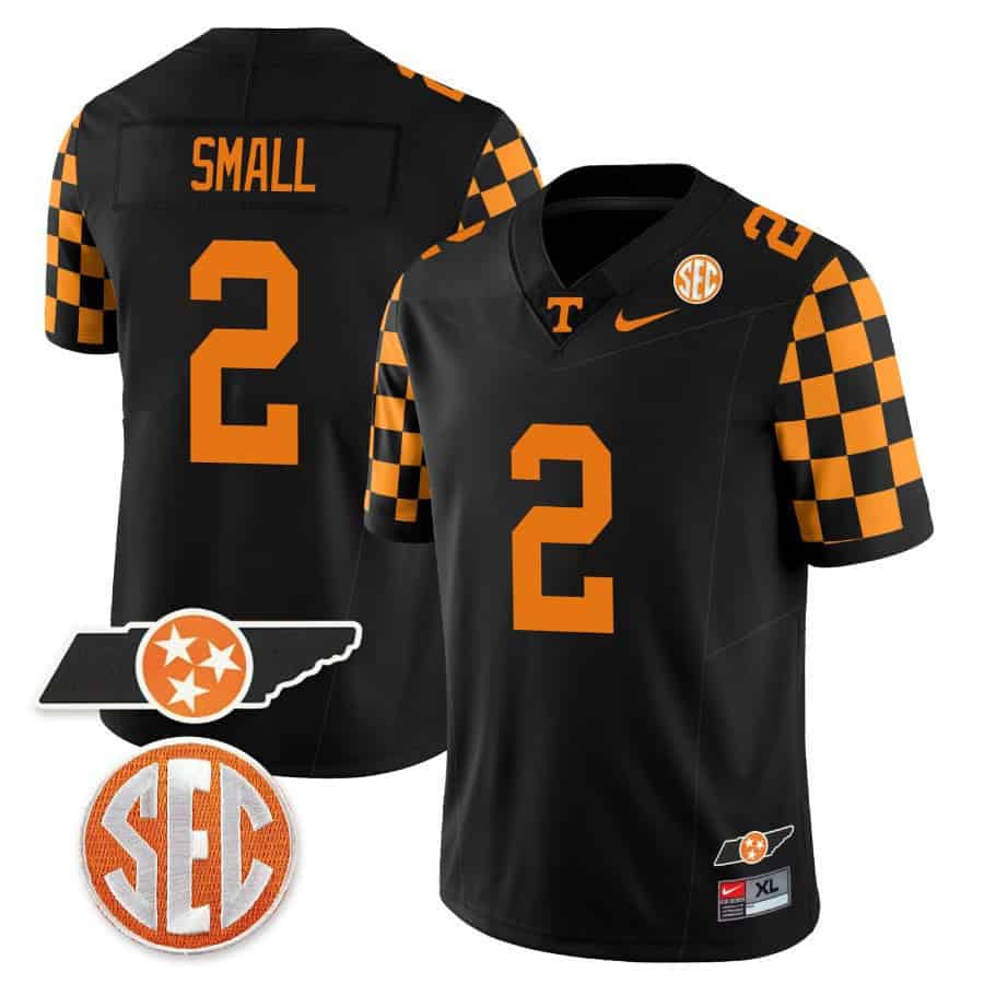 Tennessee Volunteers Checkerboard &amp Alternate Jersey V2 - Stitched #12 YGRDLGXV