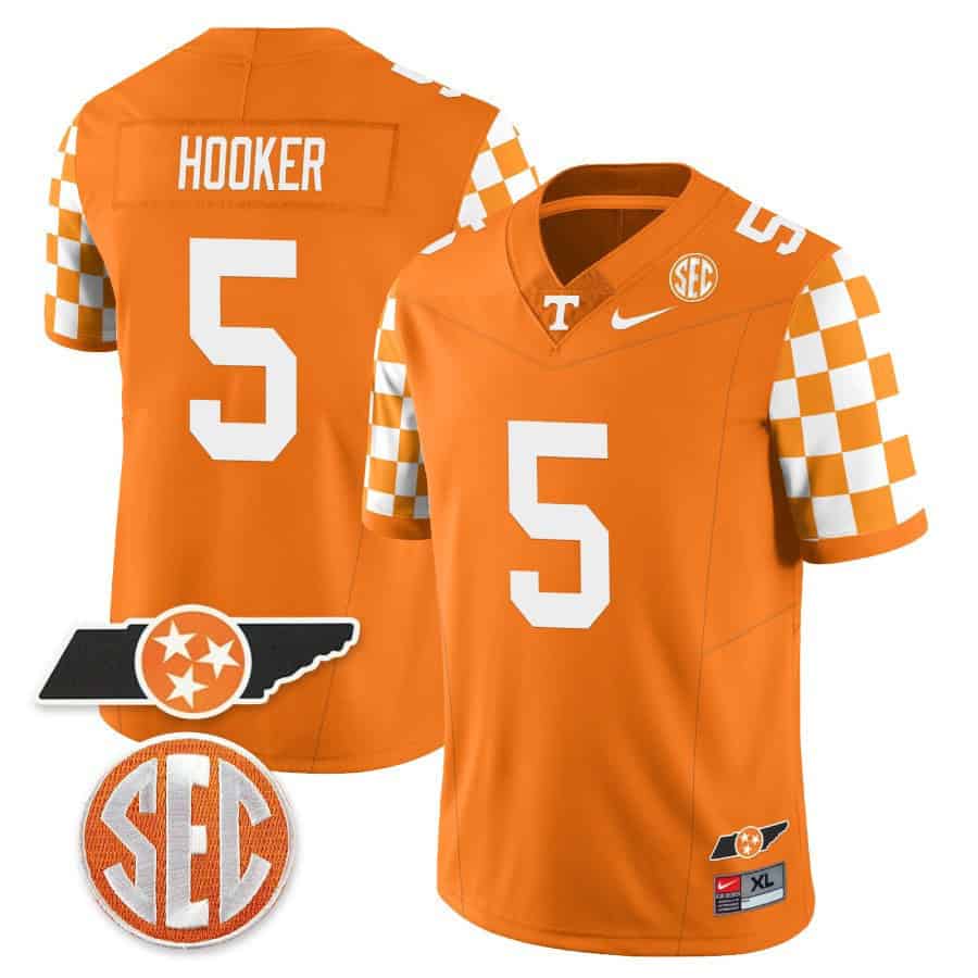 Tennessee Volunteers Checkerboard &amp Alternate Jersey V2 - Stitched #19 DLAGRGXV