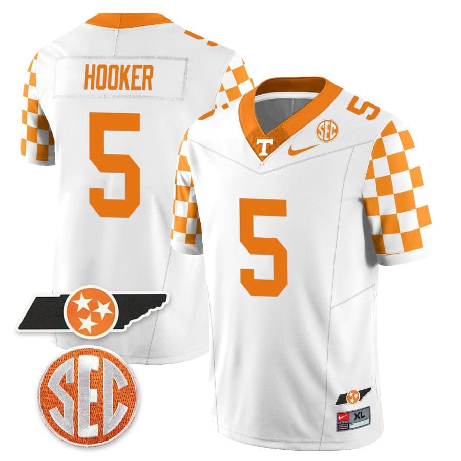 Tennessee Volunteers Checkerboard &amp Alternate Jersey V2 - Stitched #27 VTMJUGXV
