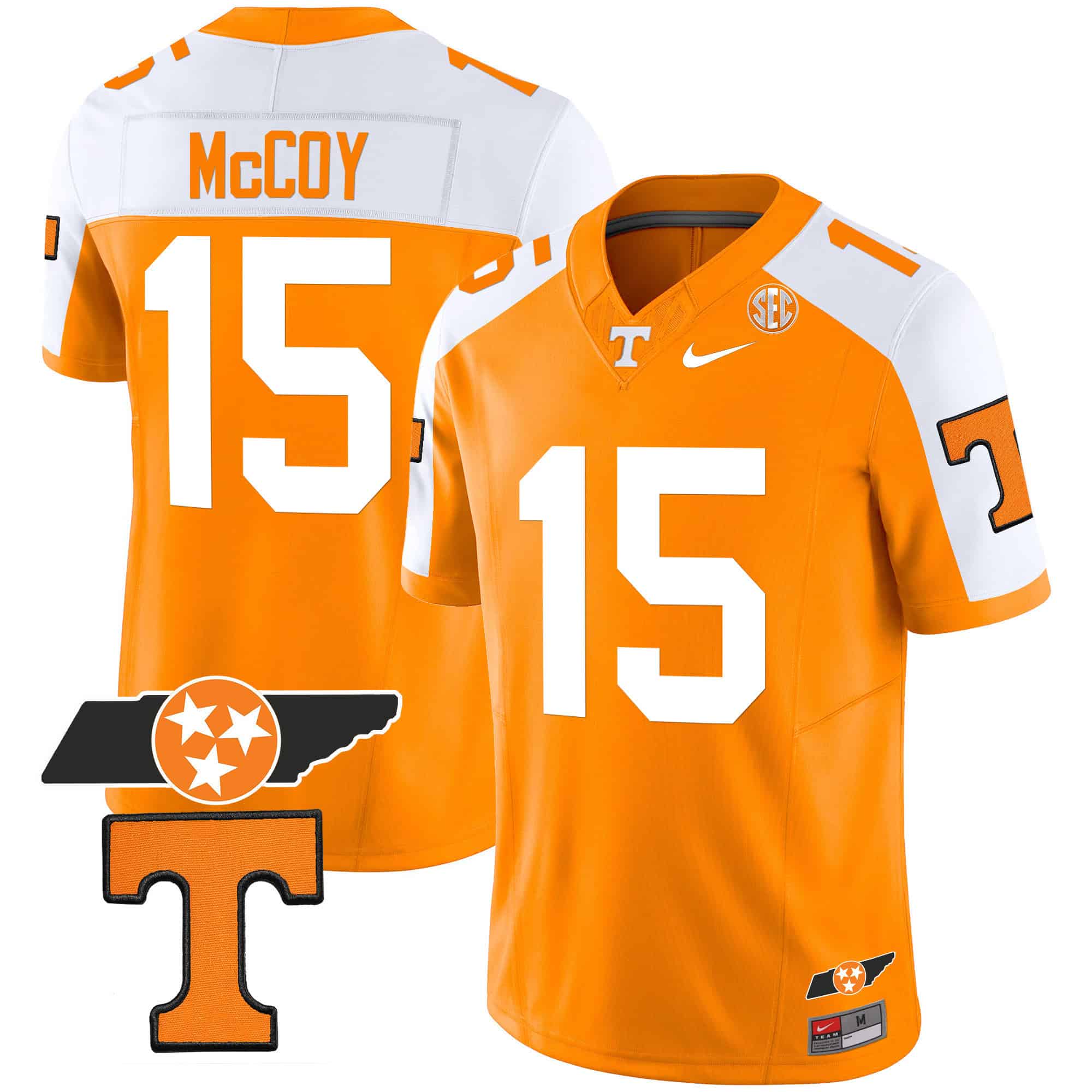 Tennessee Volunteers Checkerboard &amp Alternate Jersey V2 - Stitched #34 QOSLTGXV