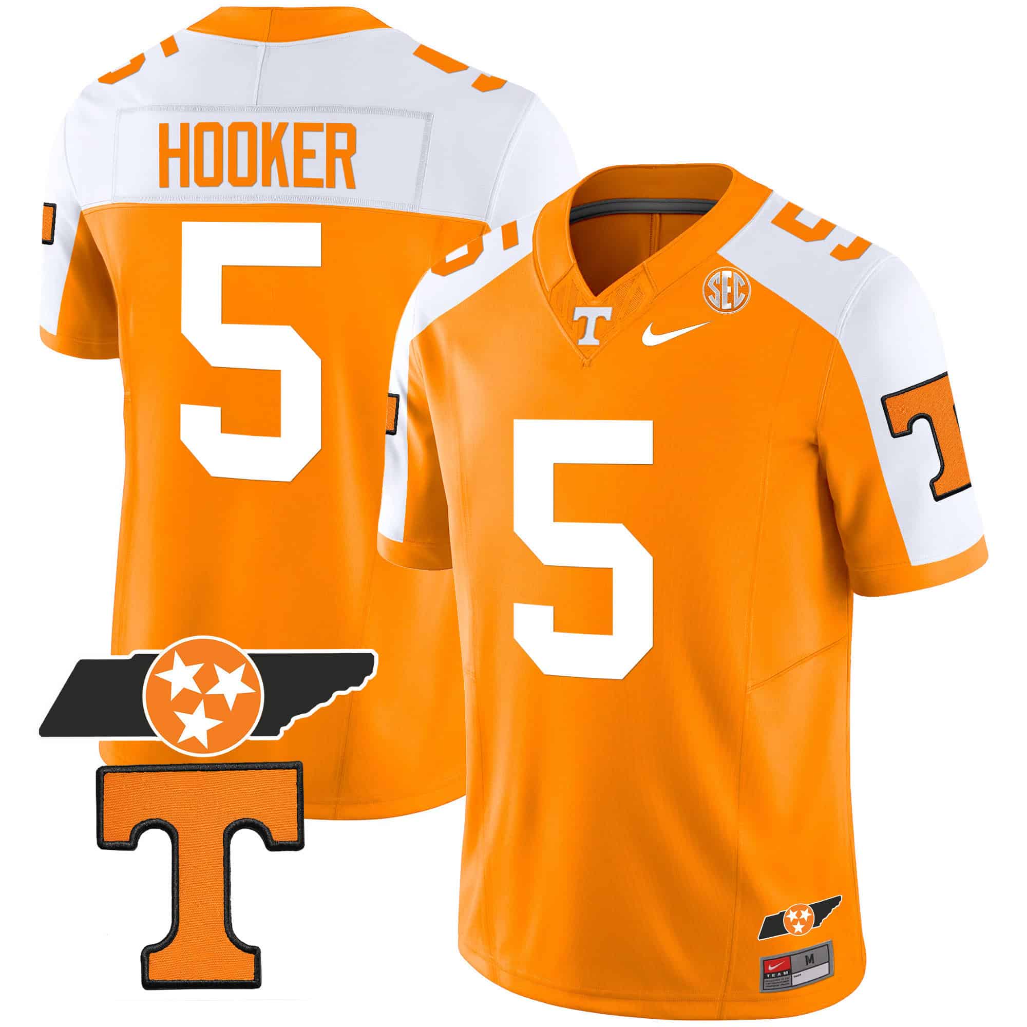 Tennessee Volunteers Checkerboard &amp Alternate Jersey V2 - Stitched #35 INTLXGXV