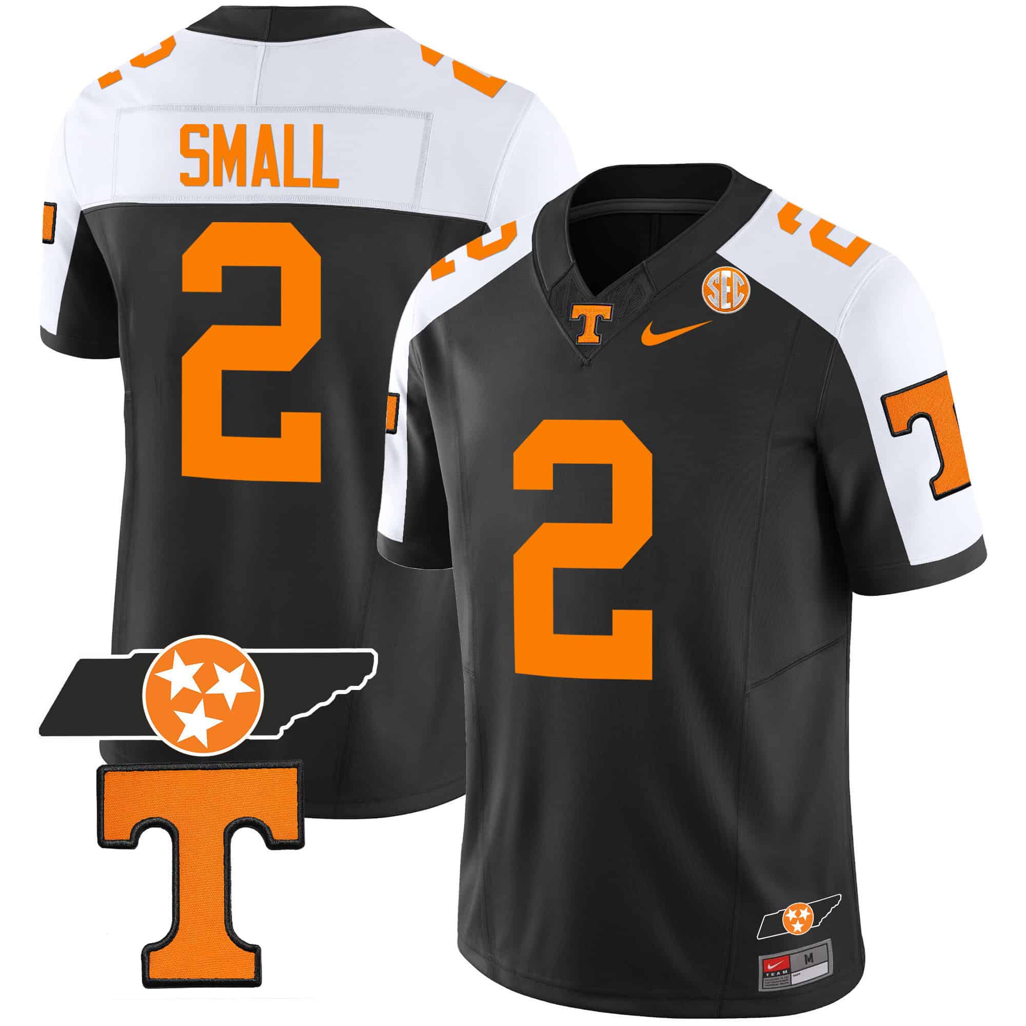 Tennessee Volunteers Checkerboard &amp Alternate Jersey V2 - Stitched #4 QVJCCGXV
