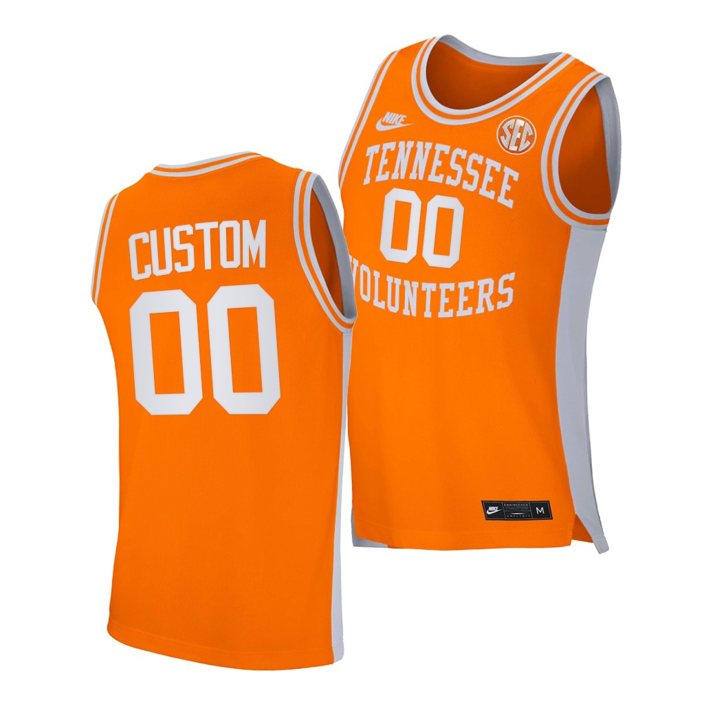 Tennessee Volunteers Custom Orange Retro College Jersey RLAKPGXV