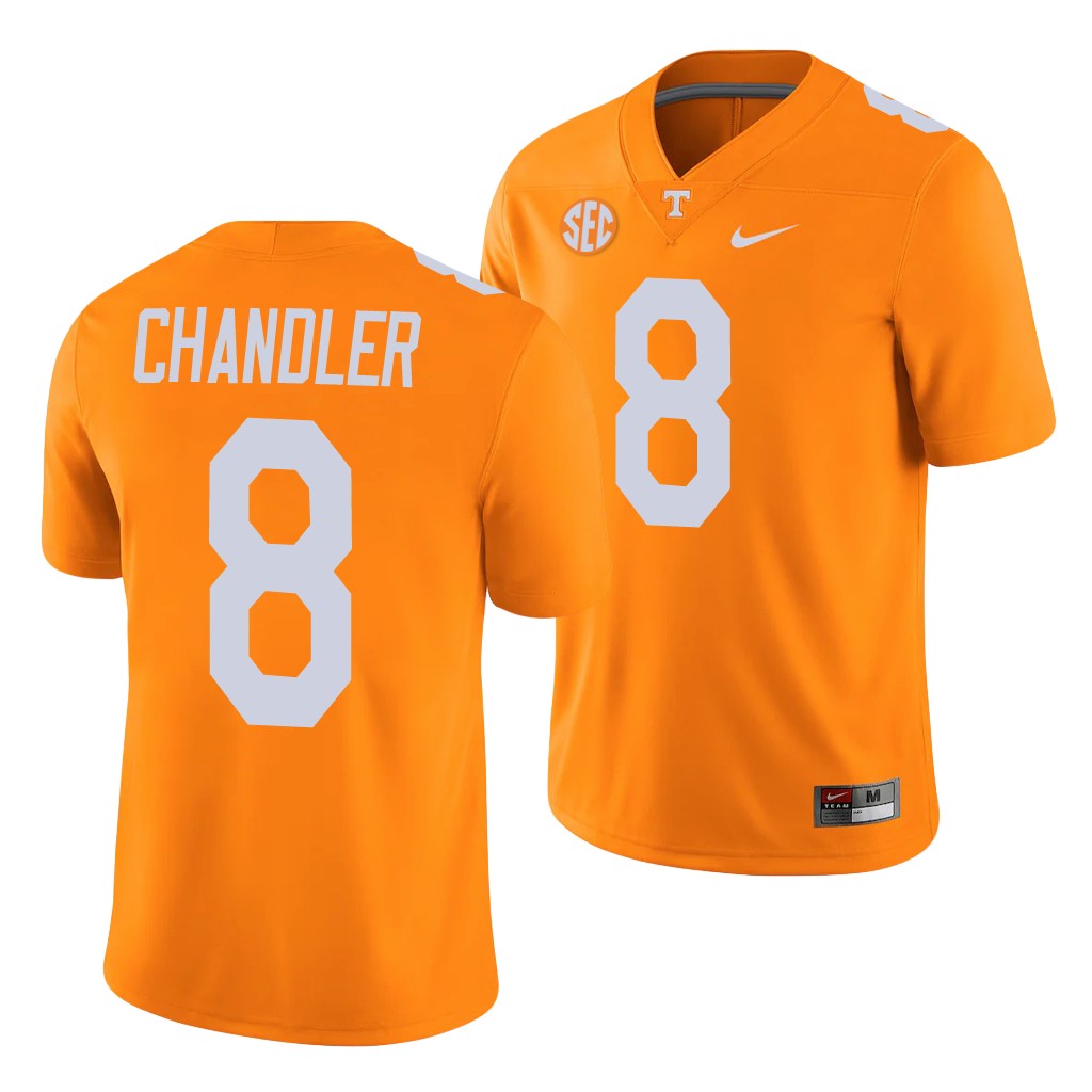 Tennessee Volunteers Ty Chandler Orange College Alumni Player Game Jersey RGZM4GXV