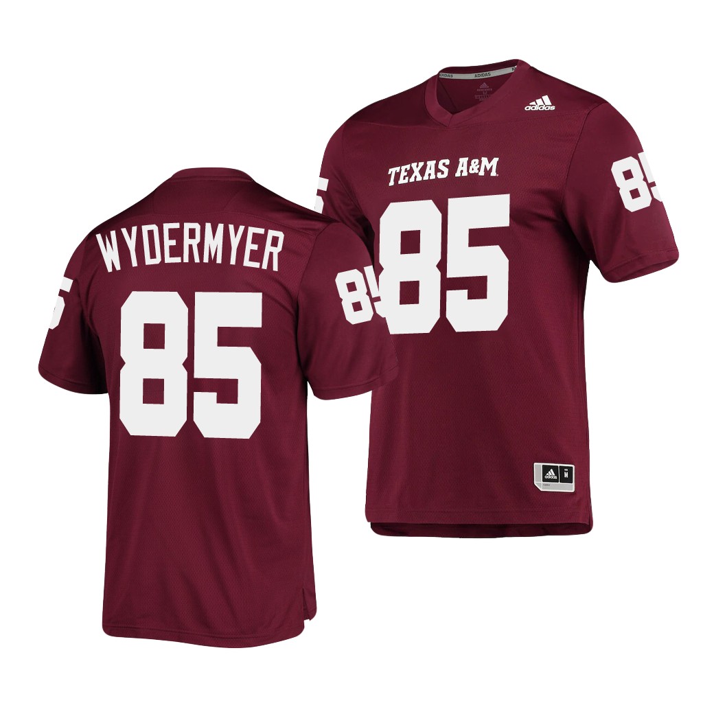 Texas A&ampM Aggies 85 Jalen Wydermyer Maroon AEROREADY Jersey J7VSSGXV