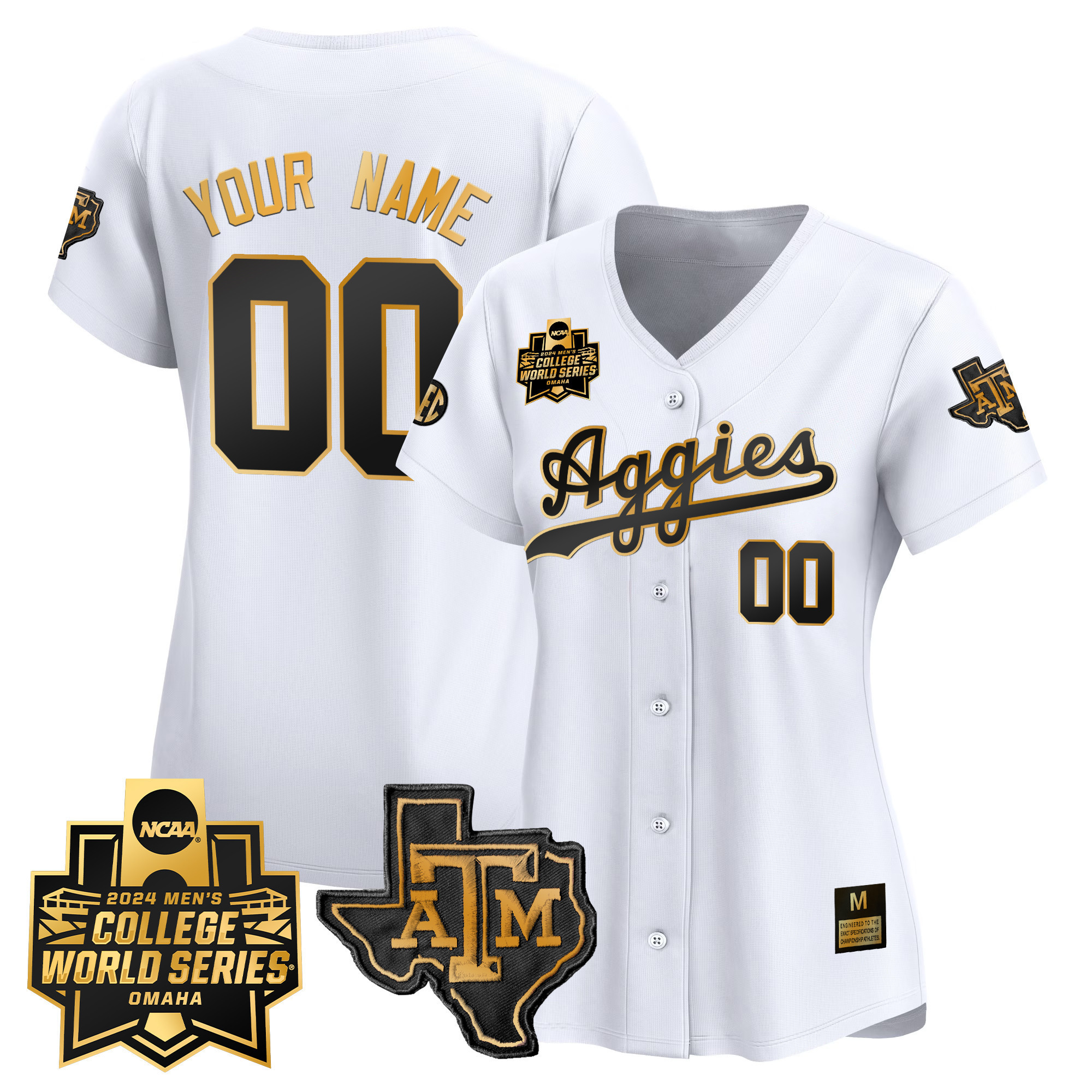 Texas A&ampM Aggies College World Series Vapor Premier Limited Custom Jersey - All Stitched #13 XAJ8JGXV
