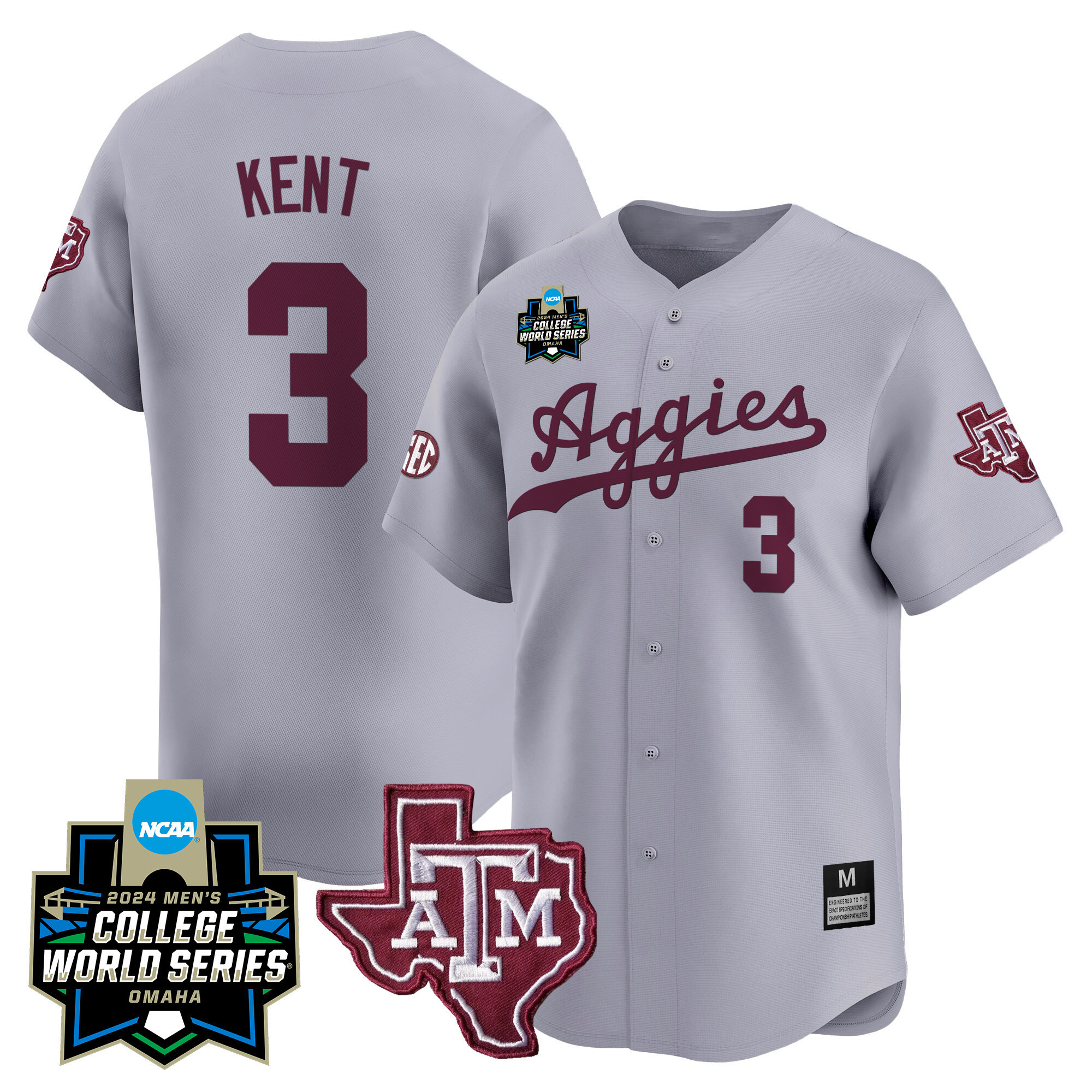 Texas A&ampM Aggies College World Series Vapor Premier Limited Jersey - All Stitched #11 4XQC8GXV