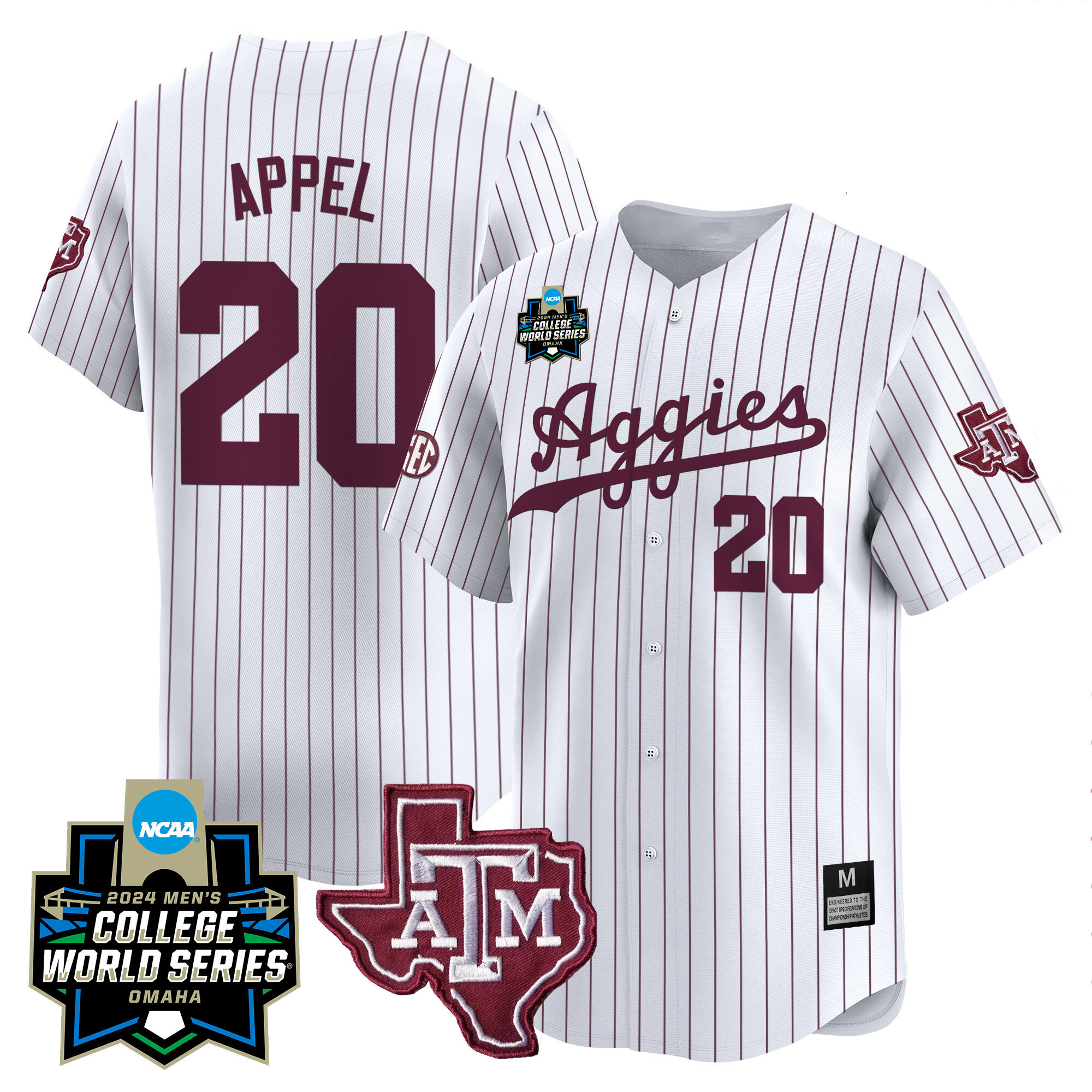 Texas A&ampM Aggies College World Series Vapor Premier Limited Jersey - All Stitched #29 AKRXQGXV
